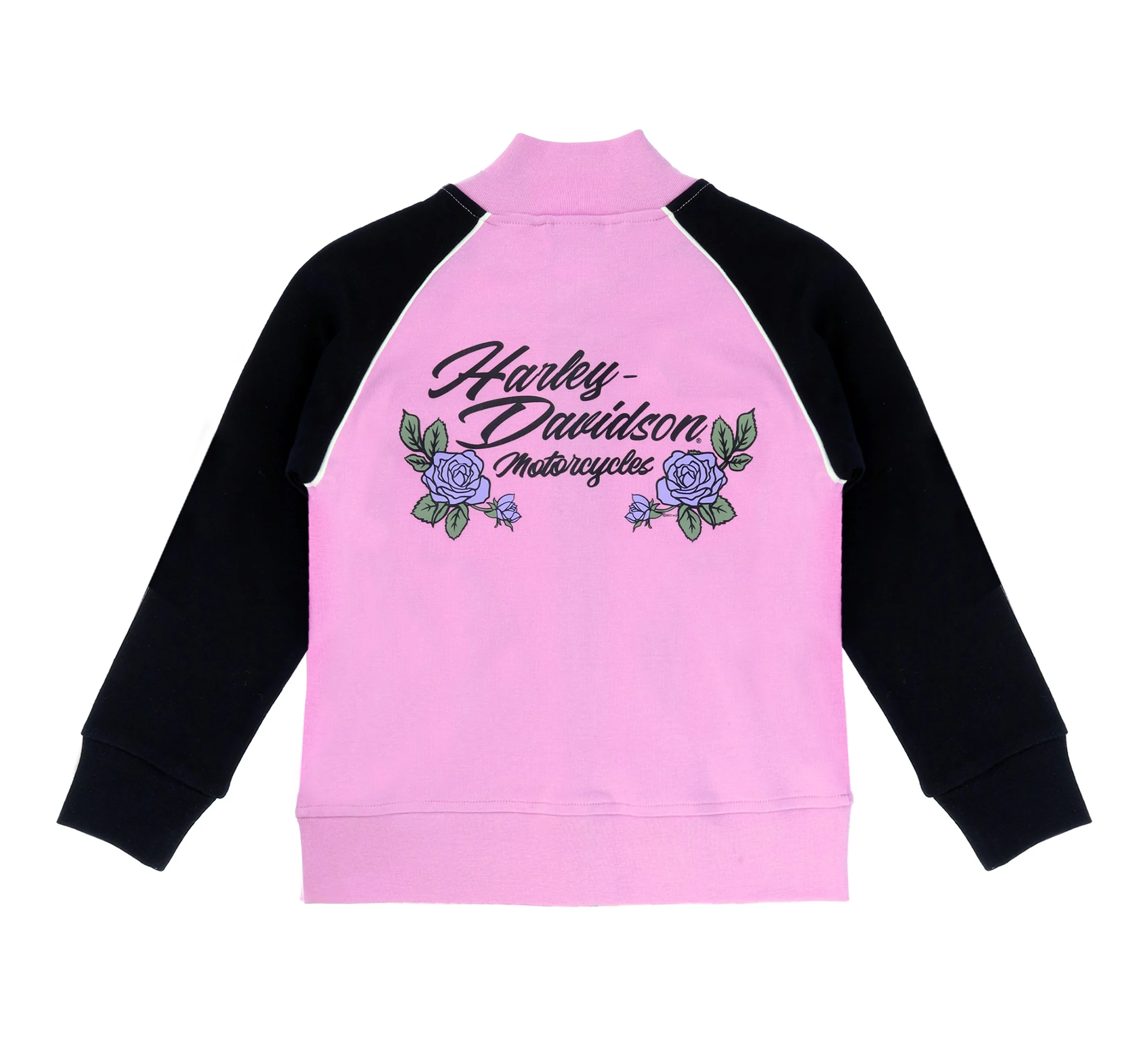 Little Girls Knit Varsity Jacket