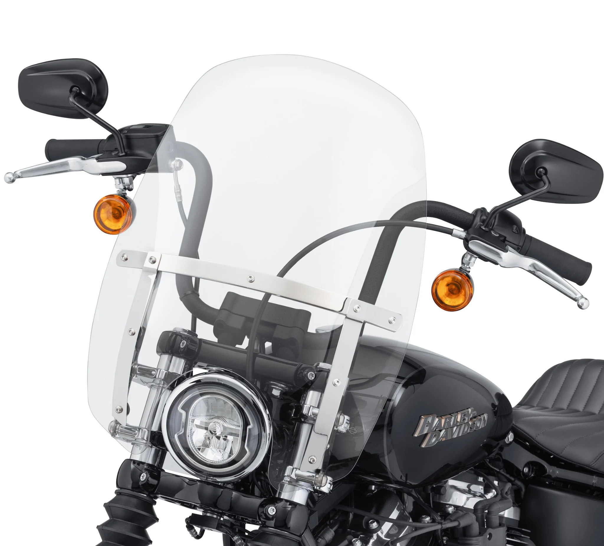 Wind Splitter Quick-Release Compact 18 in. Windshield