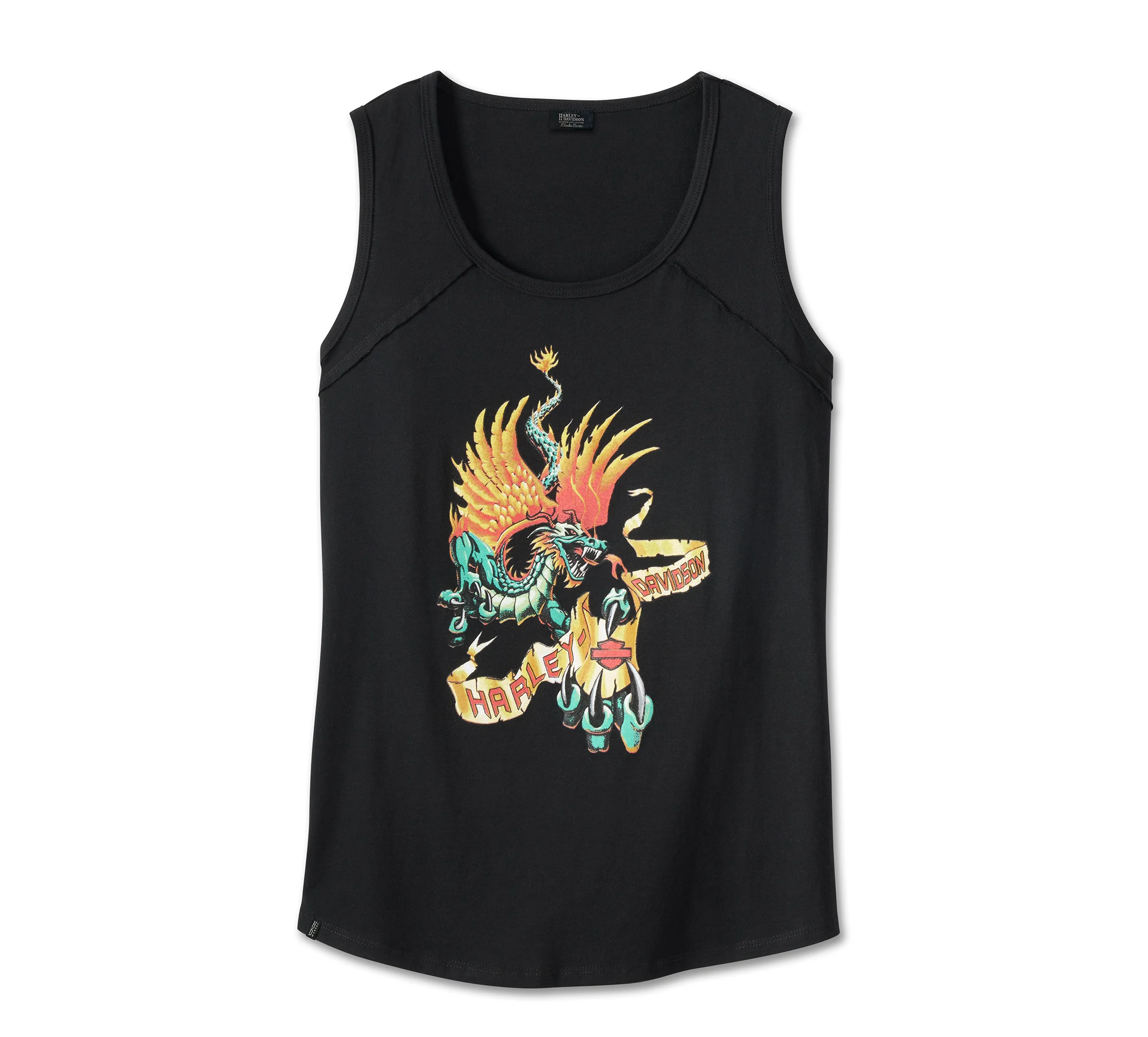 Retro Dragon Muscle Tank Top
