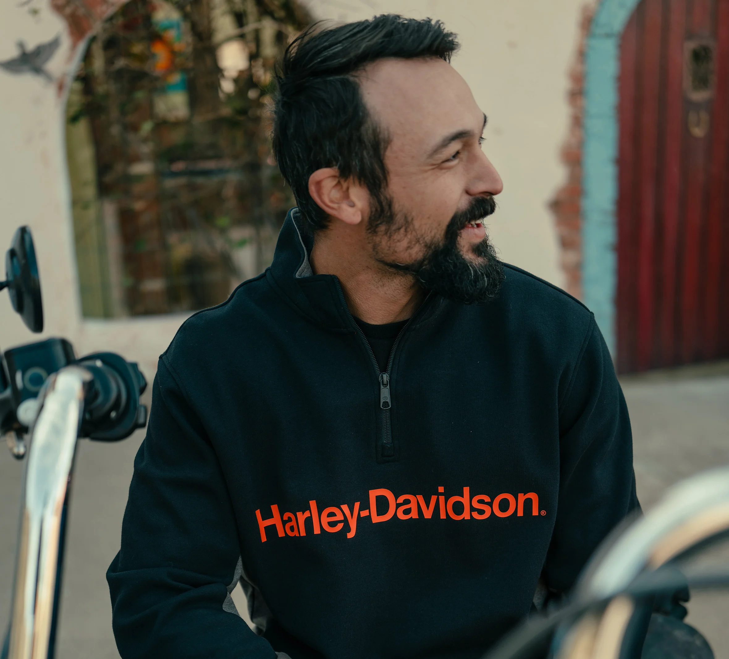 Men's H-D TECH 1/4 Zip Fleece