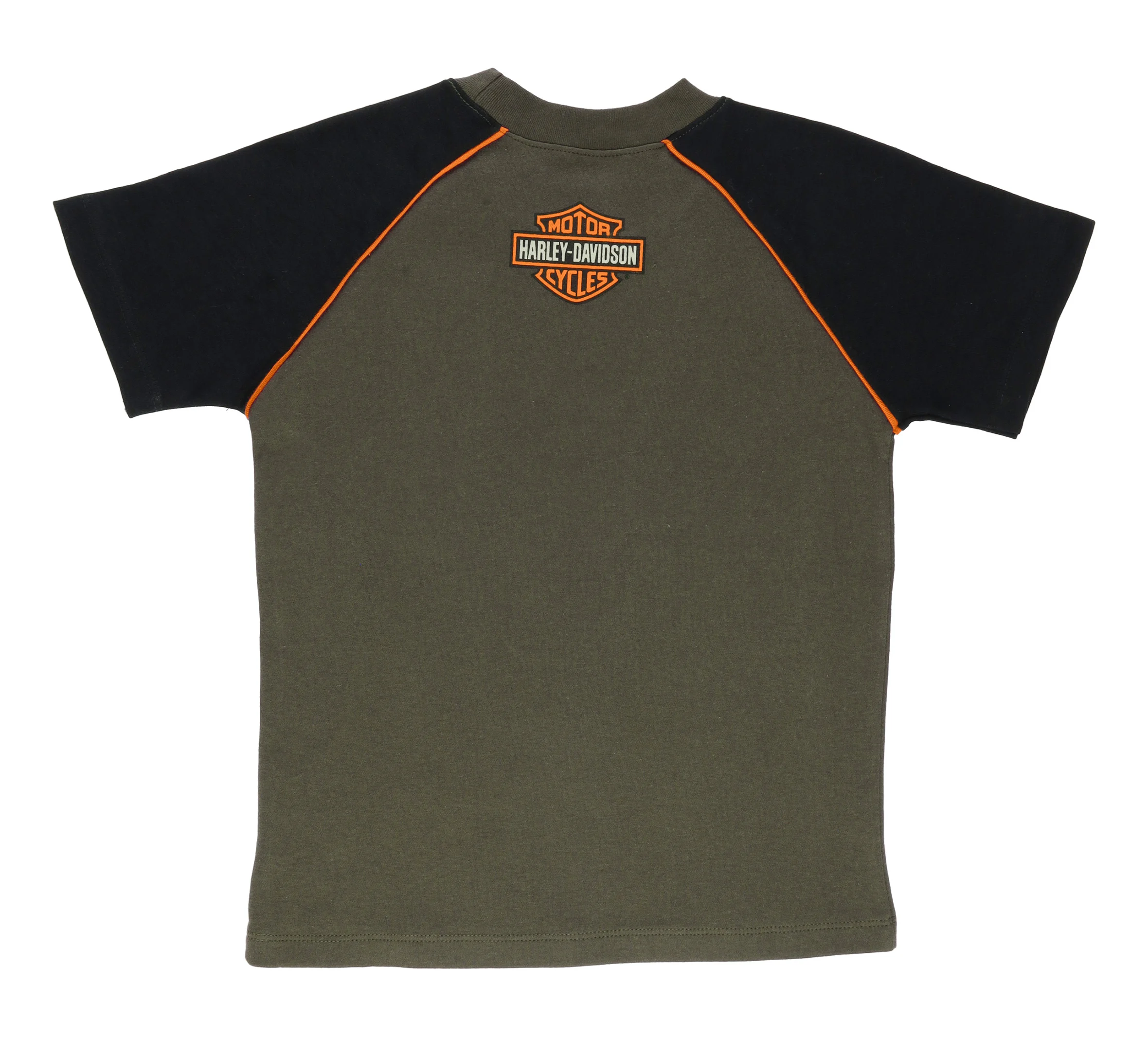 Little Boys Camo Raglan Tee