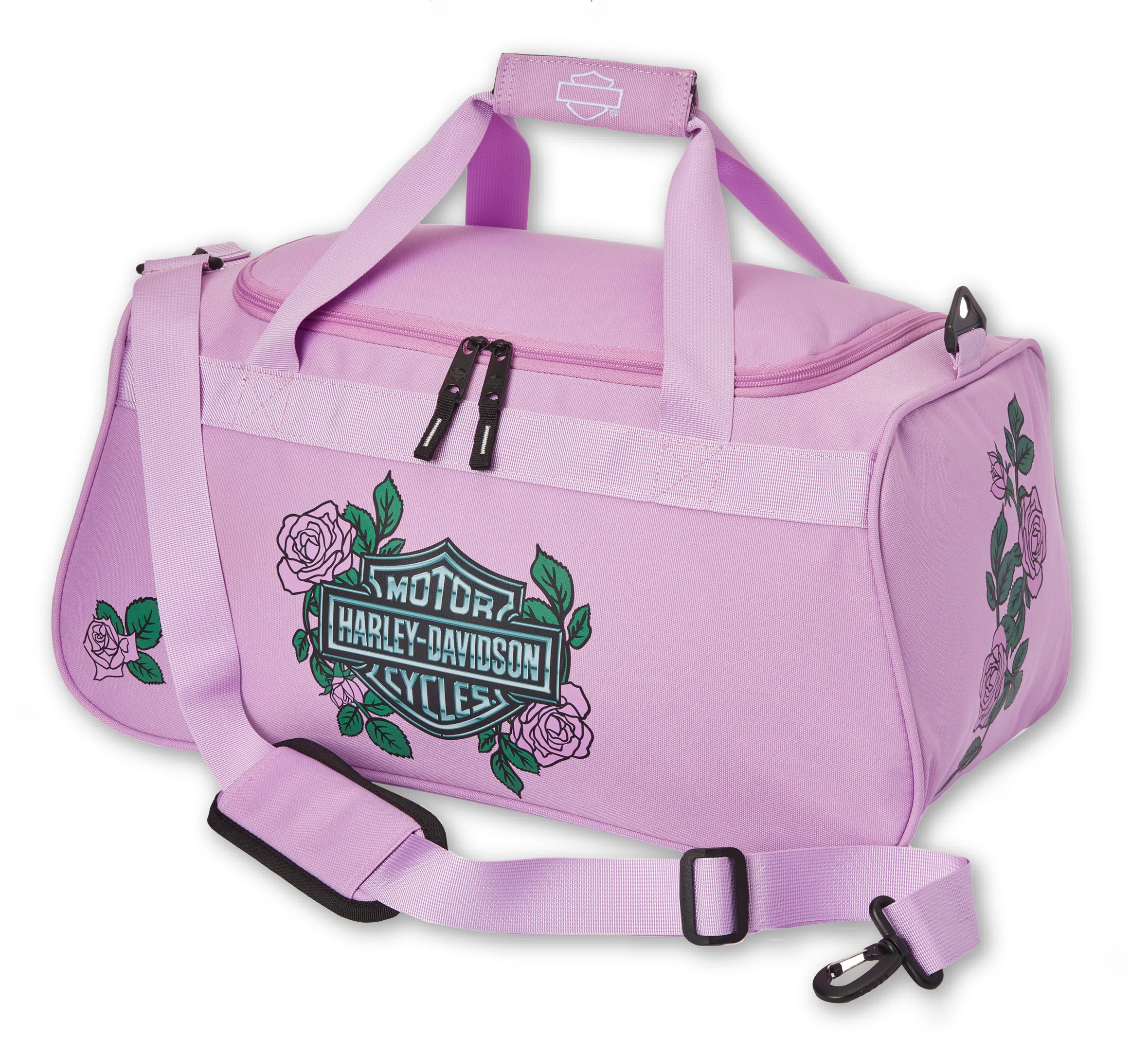 Lavender Roses Duffel Bag