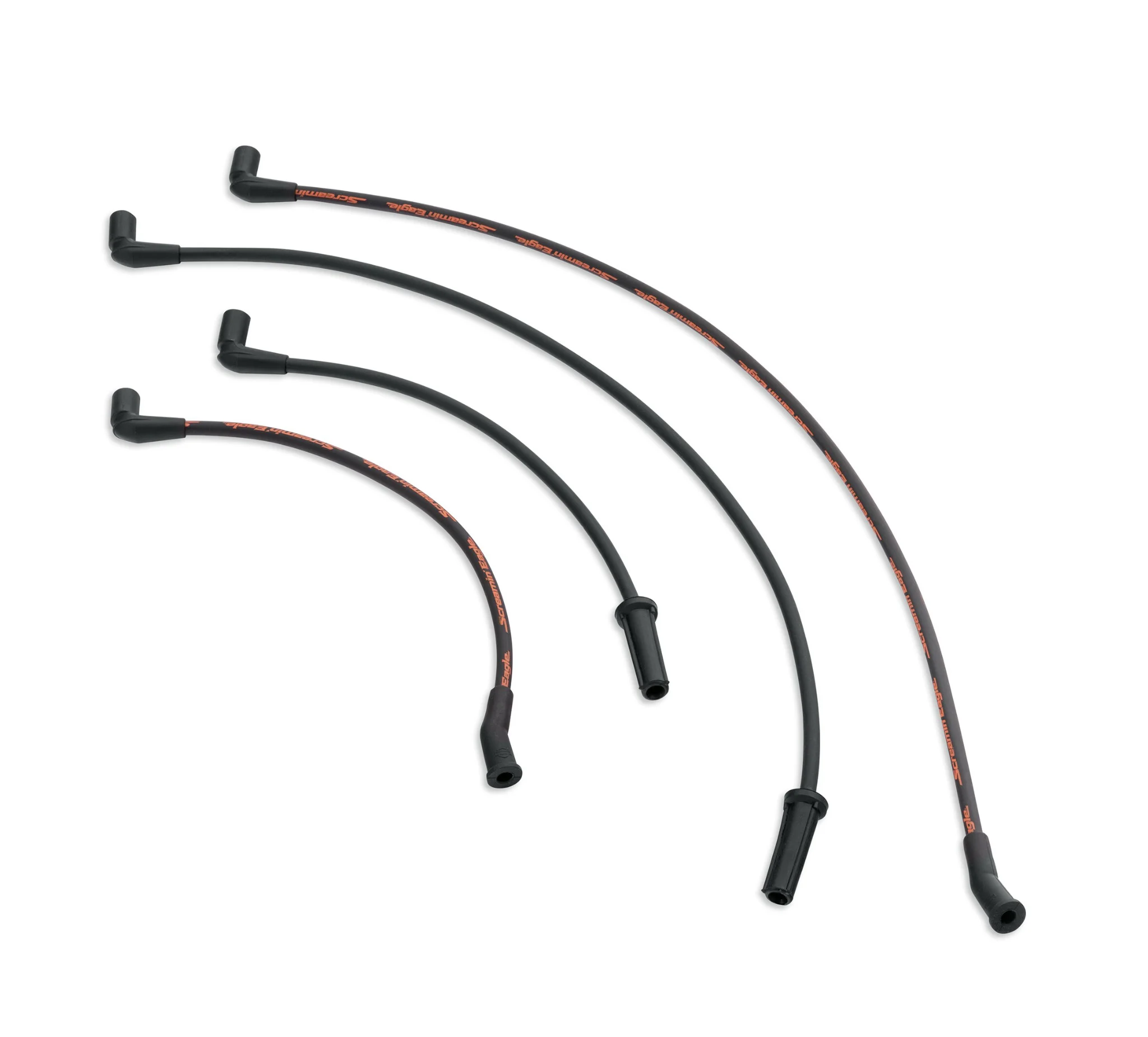 Screamin' Eagle 10MM Phat Spark Plug Wires - Black