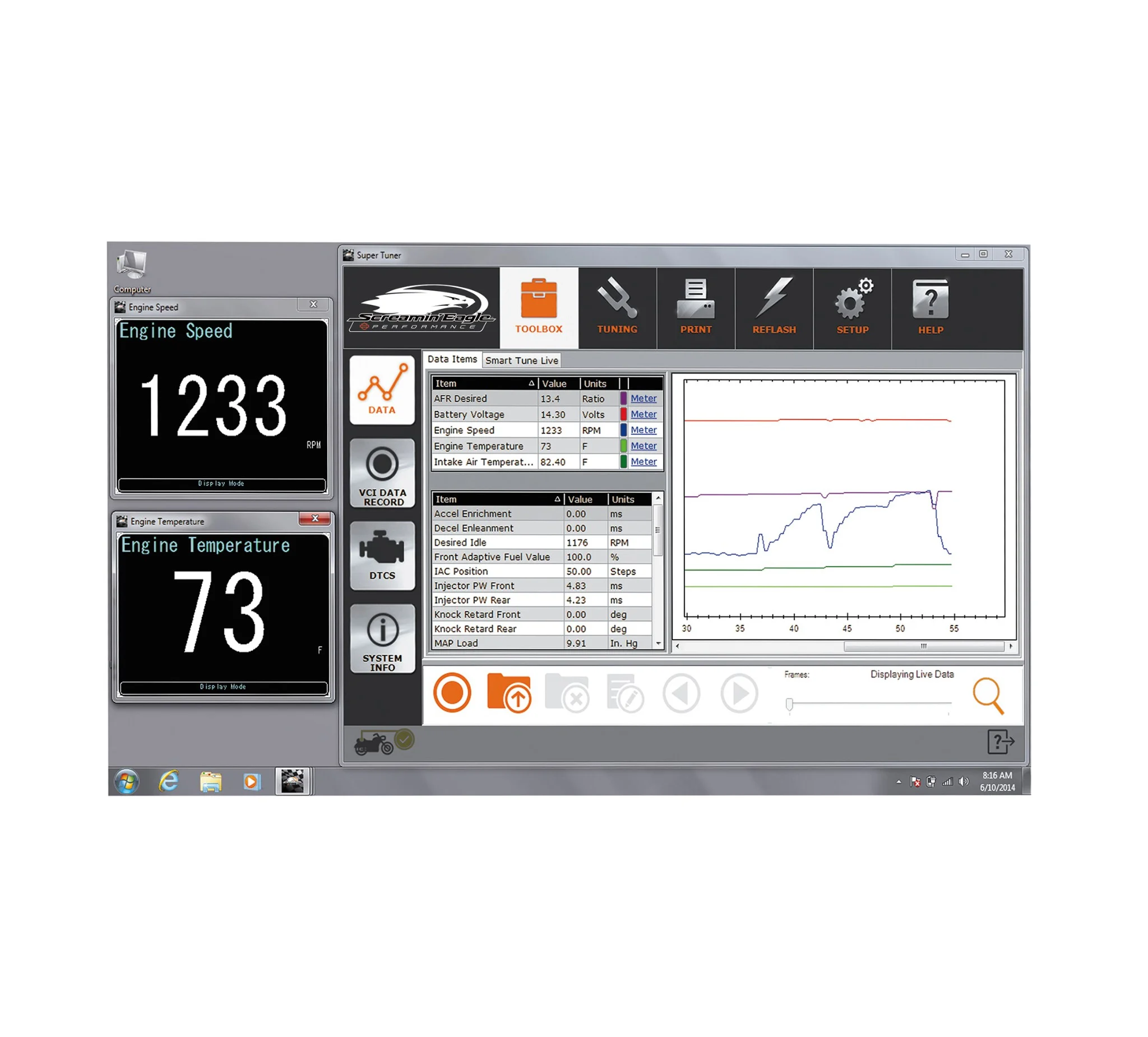 Screamin' Eagle Pro Street Tuner
