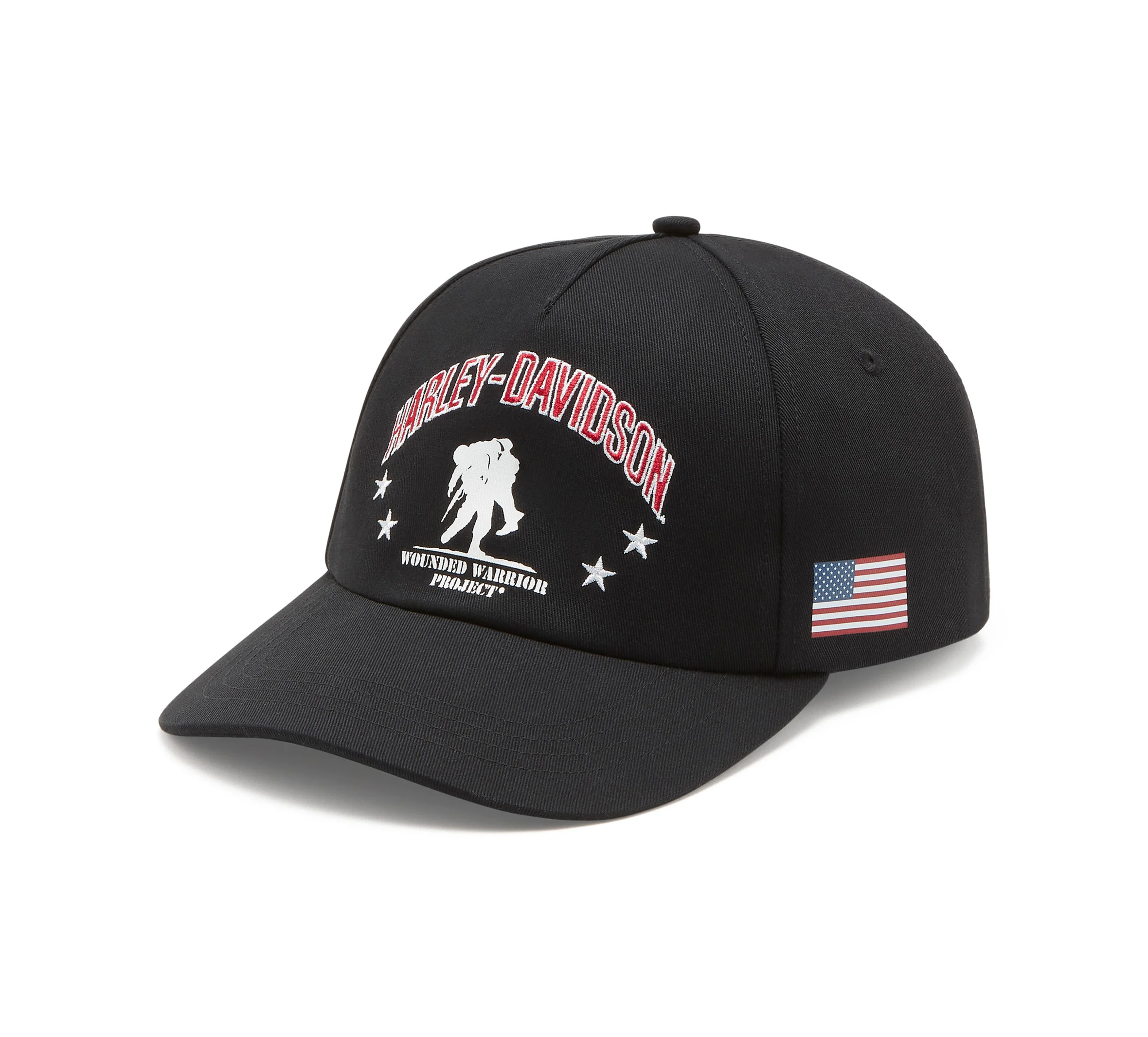 Harley-Davidson Wounded Warrior Project Stars Baseball Hat