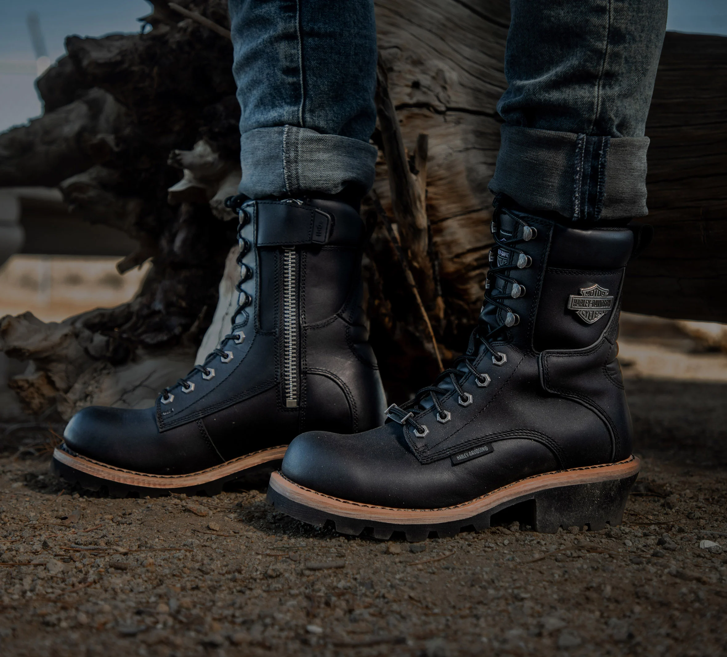 Men's Tyson Leather Riding Boots