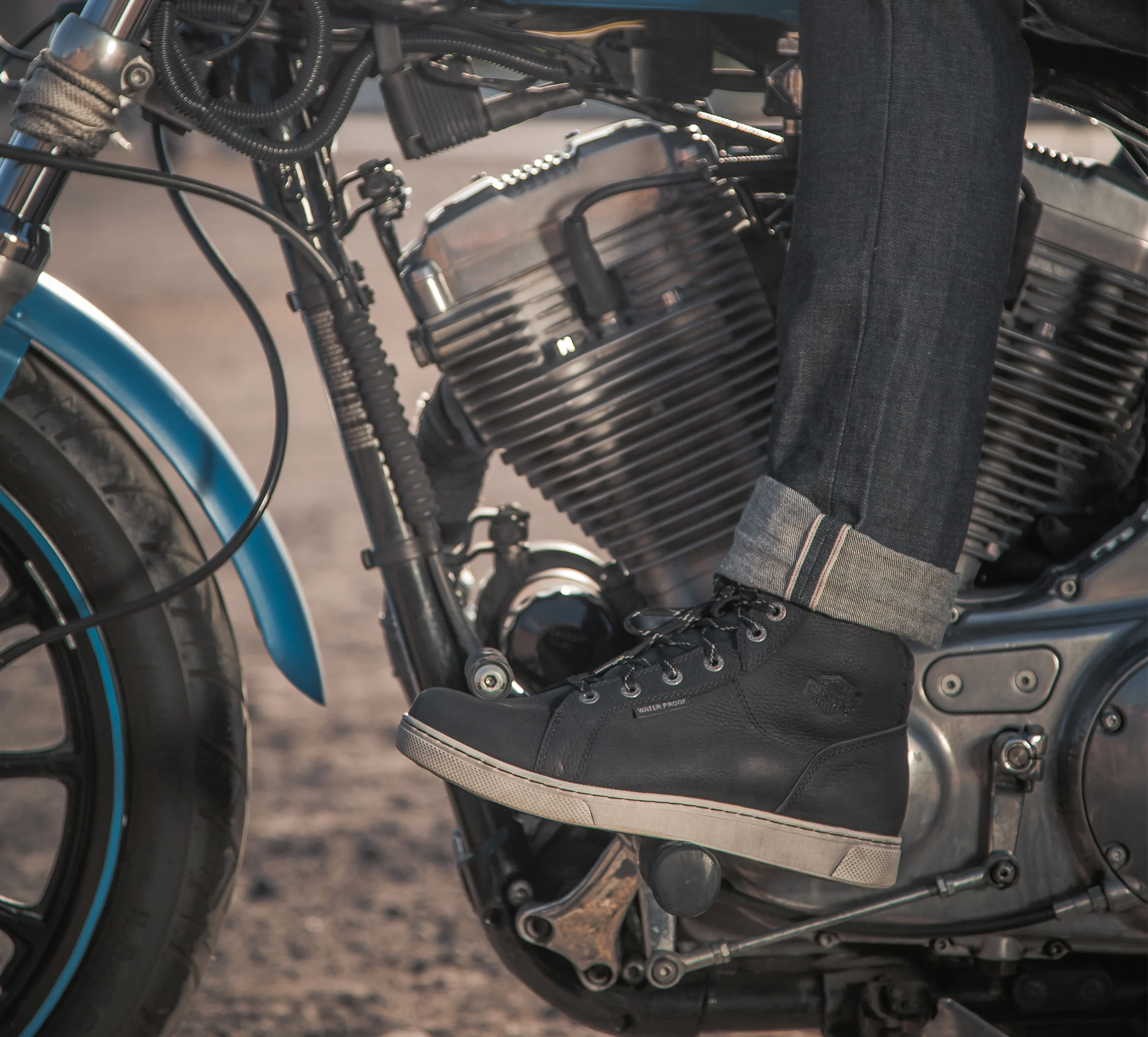 Men's Midland Waterproof Riding Shoes - Black