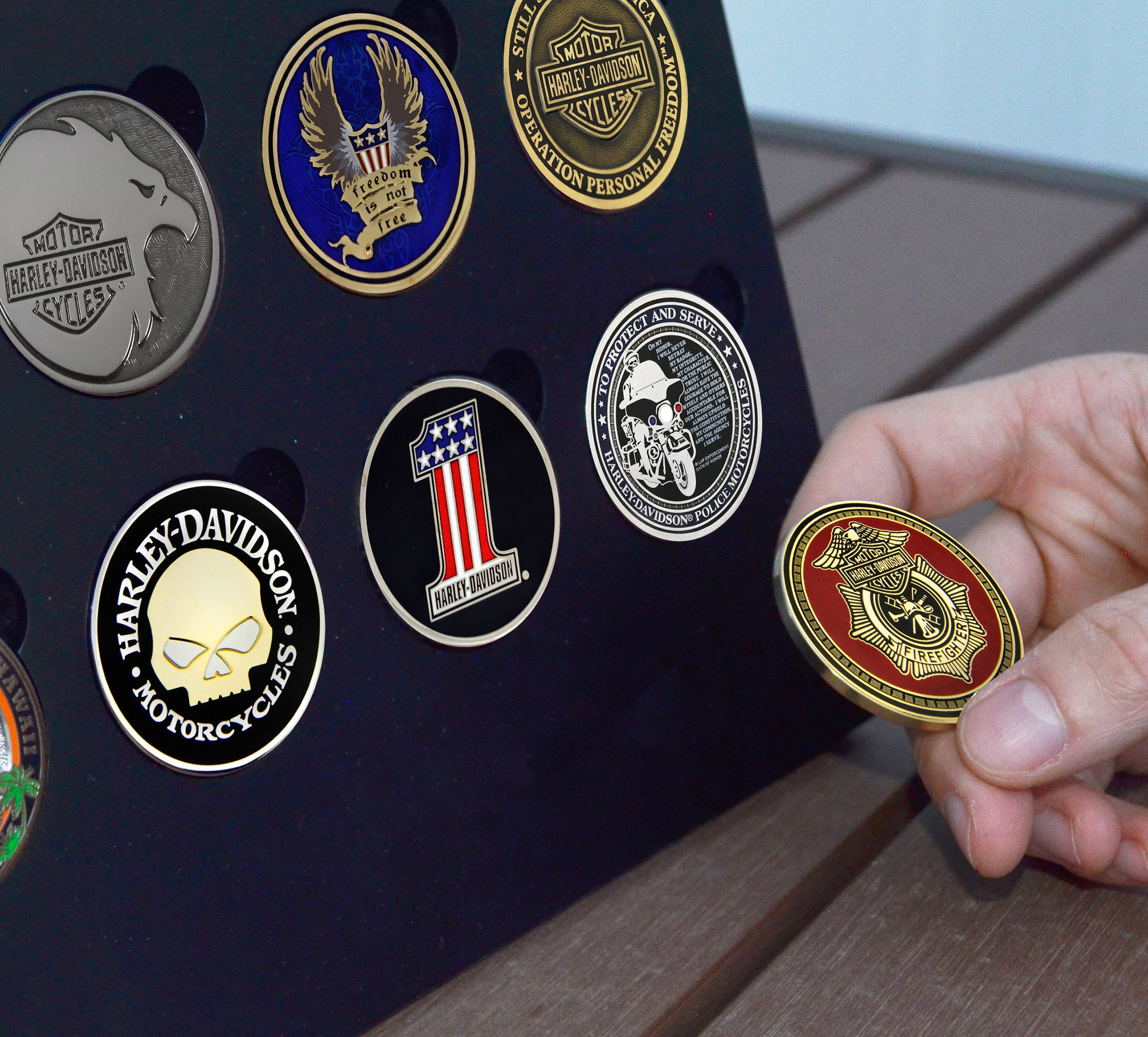 For Those Who Serve Series, Firefighter Coin