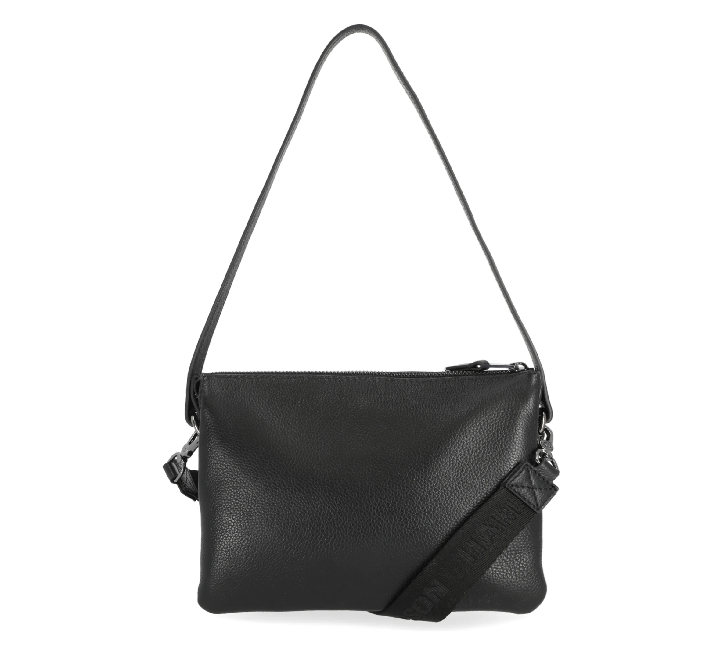 Rebel Pebble  H-D Crossbody Bag - Black