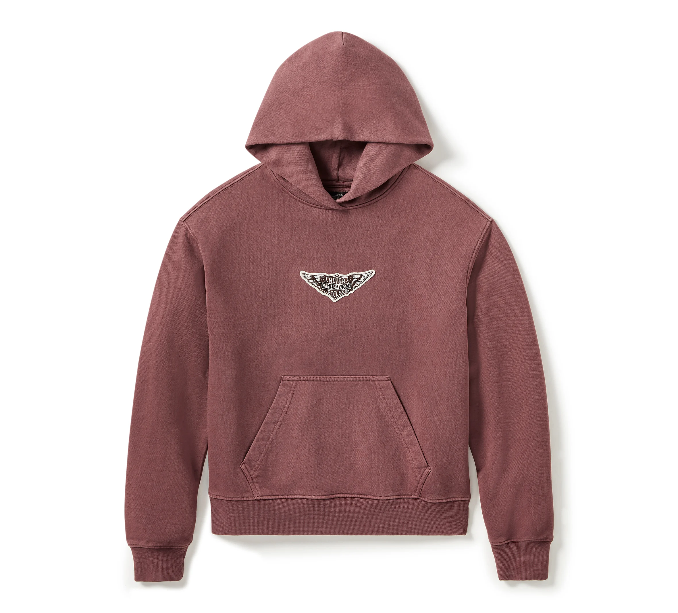 WOMEN'S OG SILVER WING STANDARD HOODIE SWEATSHIRT - Brown Rust