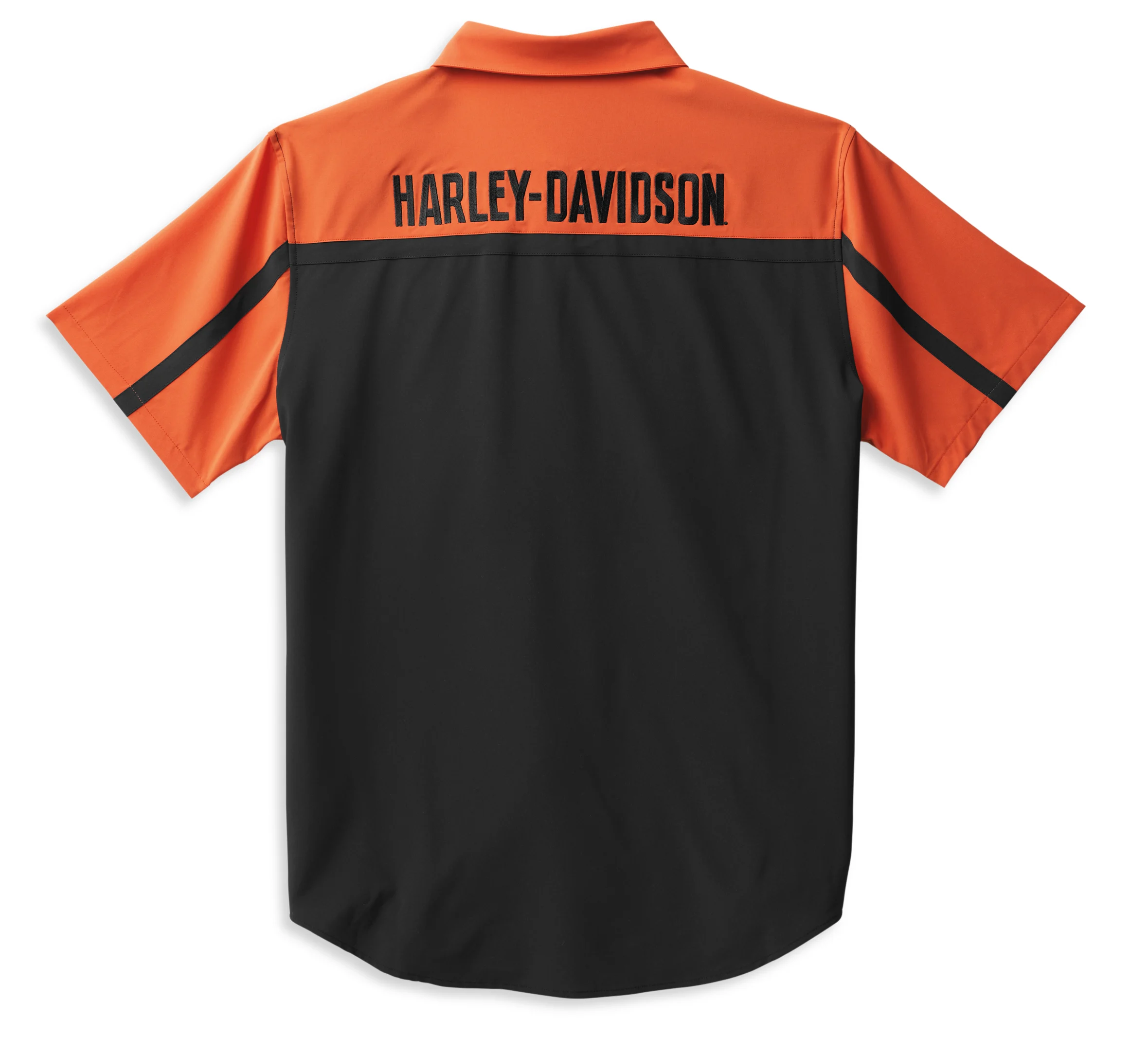 Men's Coolcore Bar & Shield Shirt - Colorblocked - Vintage Orange