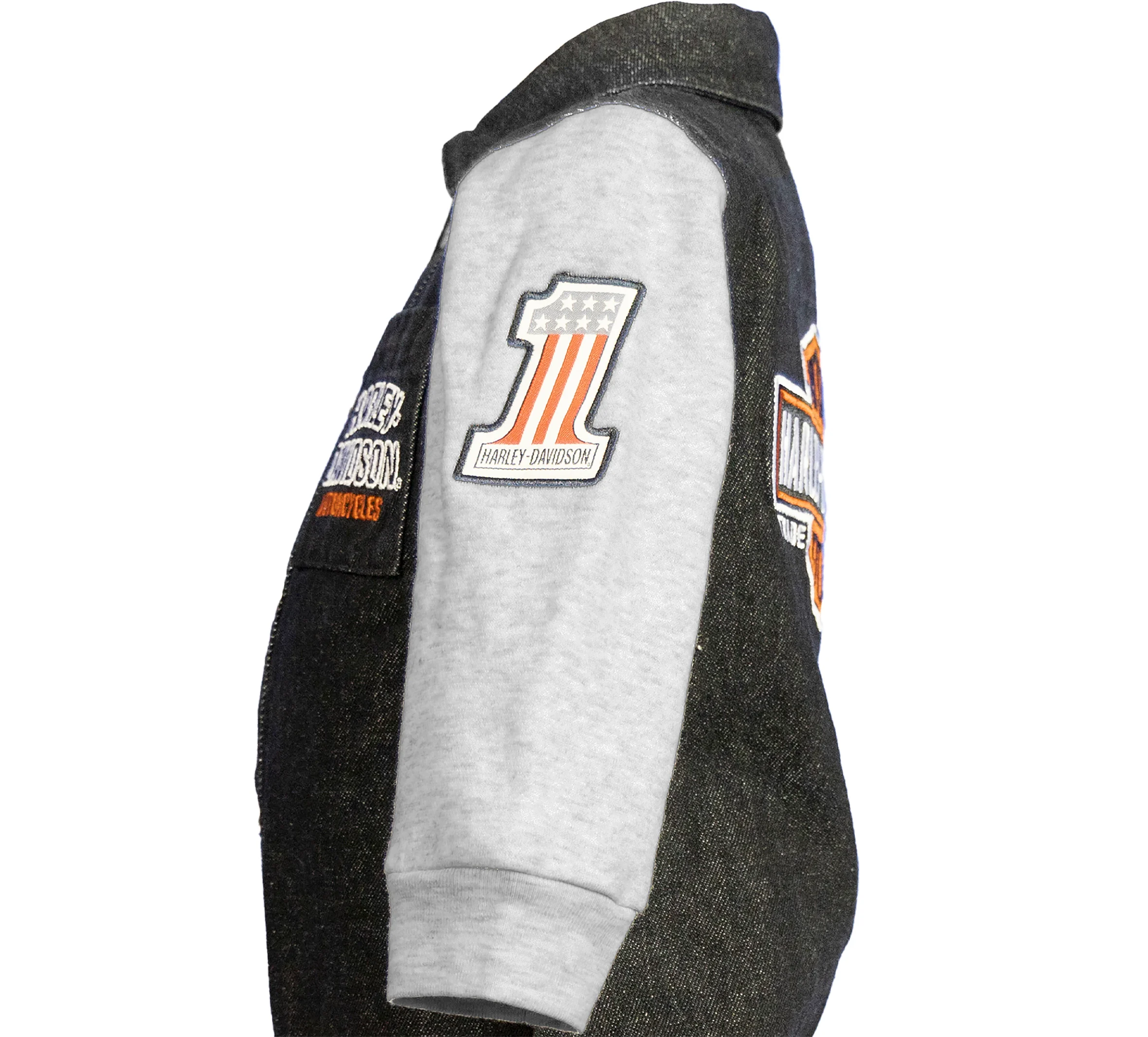 Toddler Denim and Fleece Workshop Coverall