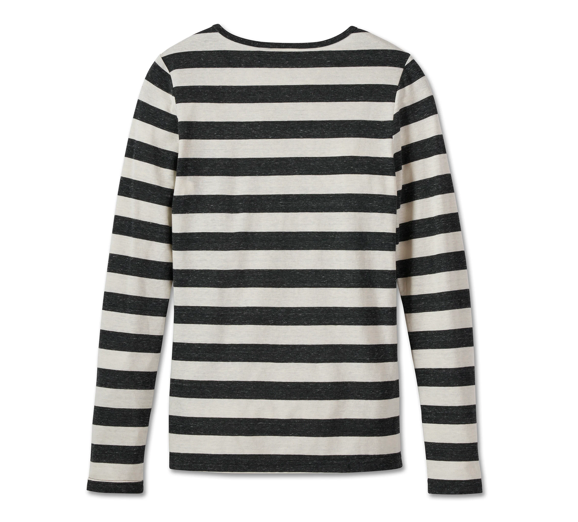 Striped Race Font Long Sleeve