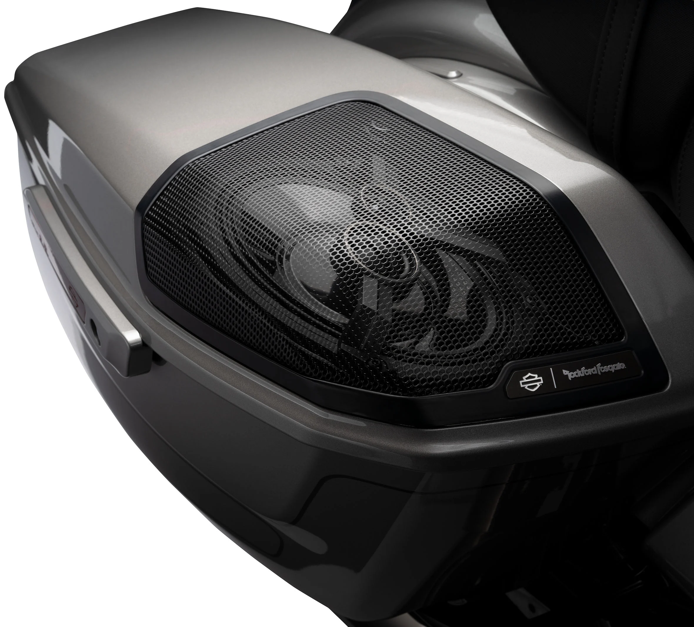 Harley-Davidson Audio powered by Rockford Fosgate Stage III Saddlebag Speakers