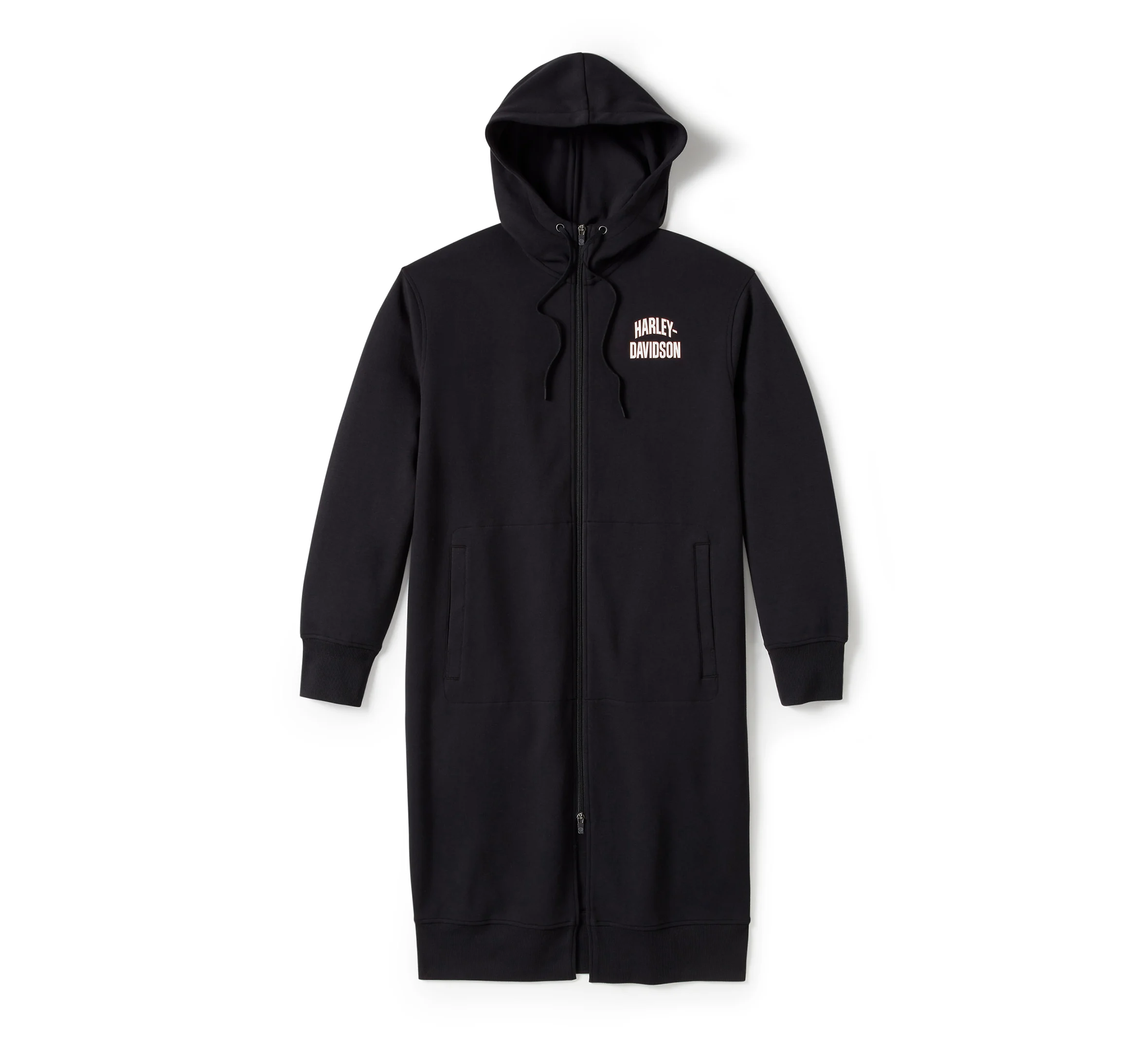 Women's Essential Fleece Full Zip Duster - Harley Black