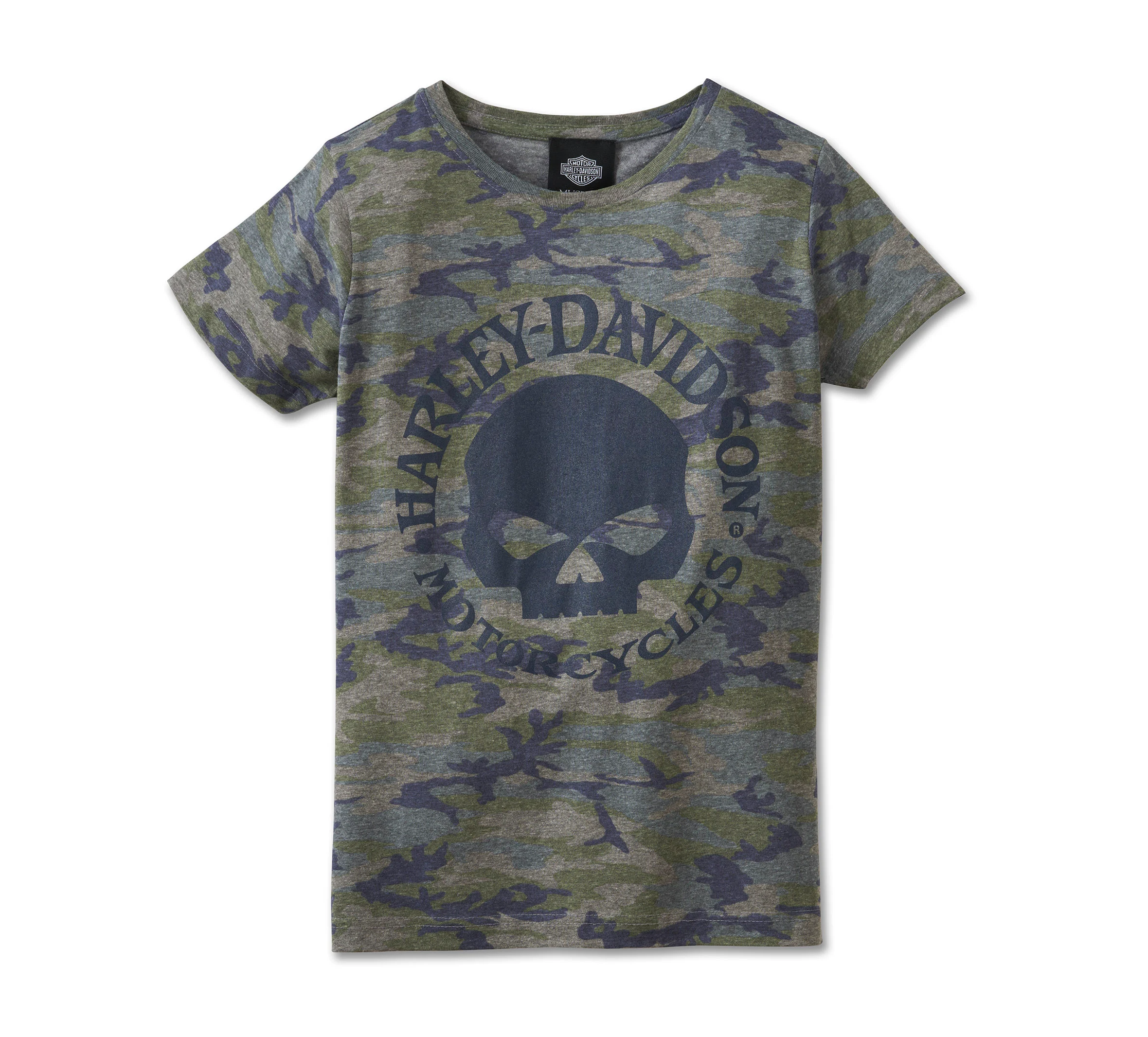 Women's Willie G Skull Camo Tee