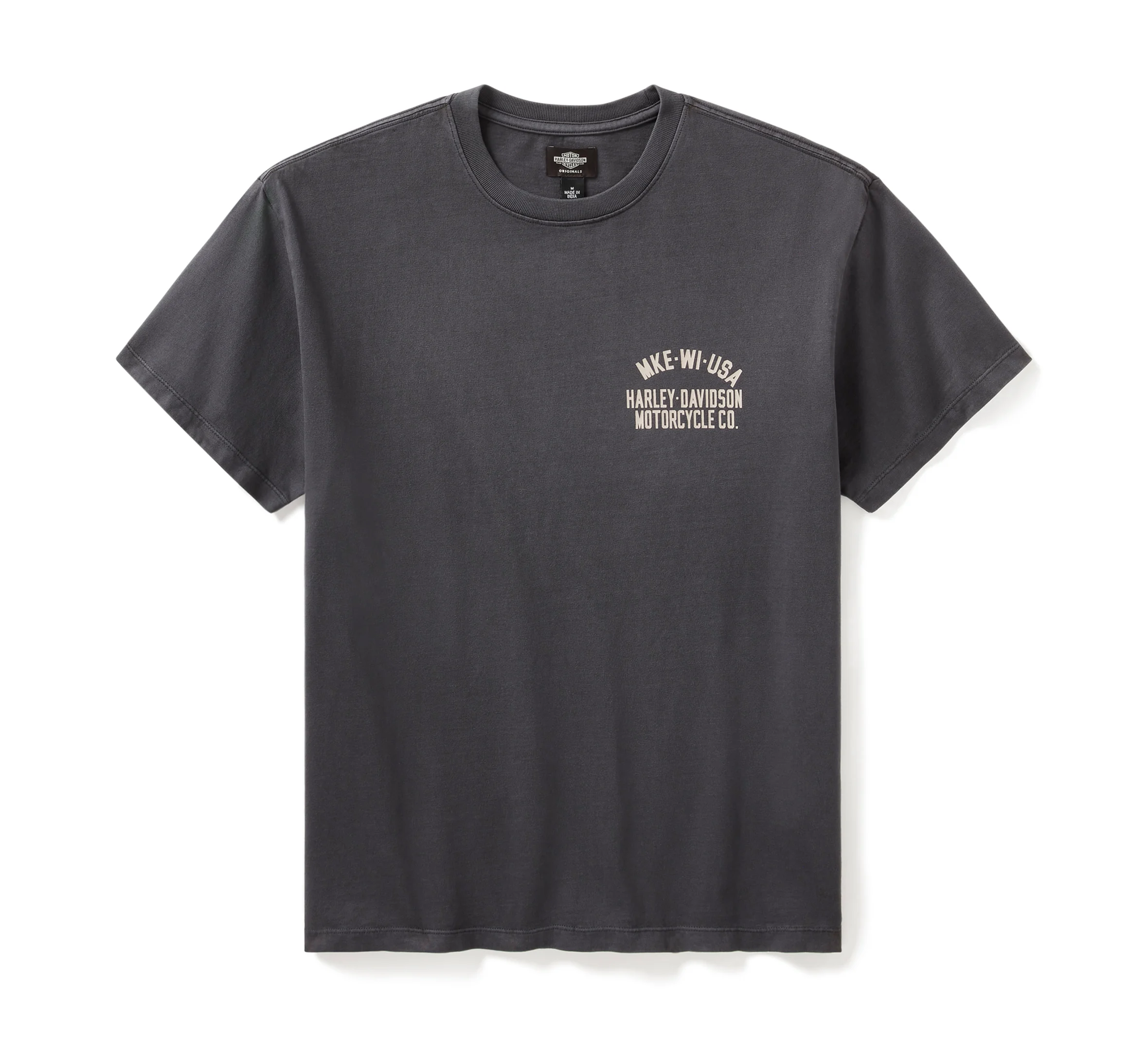 MKE WI HDMC STANDARD T-SHIRT - Jet Black