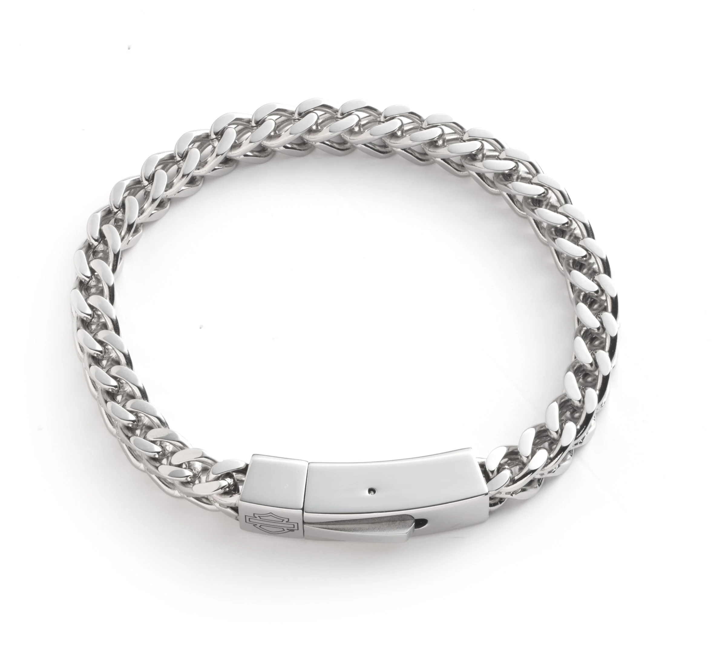 Men's Curb Chain Flex Bracelet