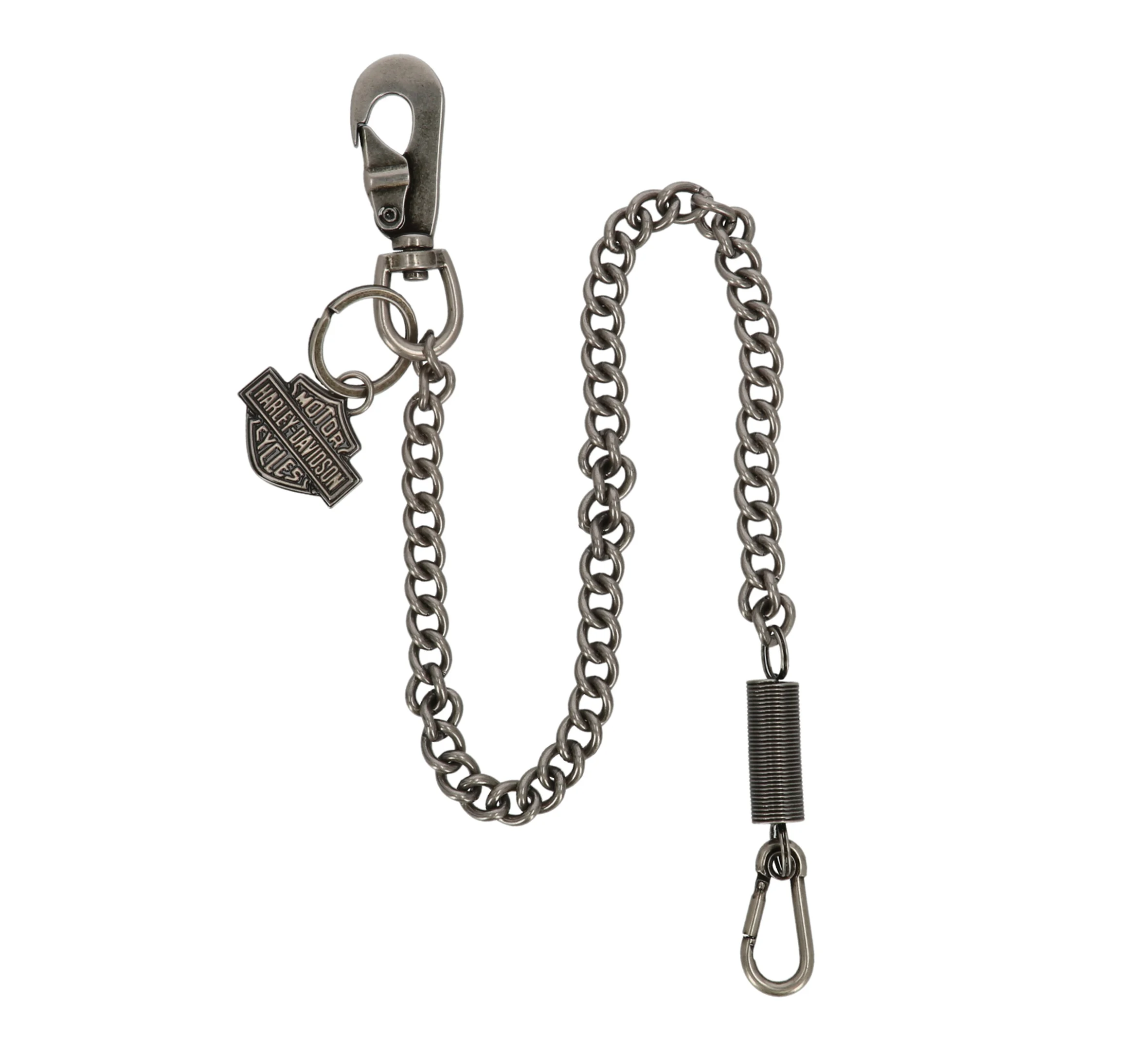 Bar & Shield & Sprng Wallet Chain