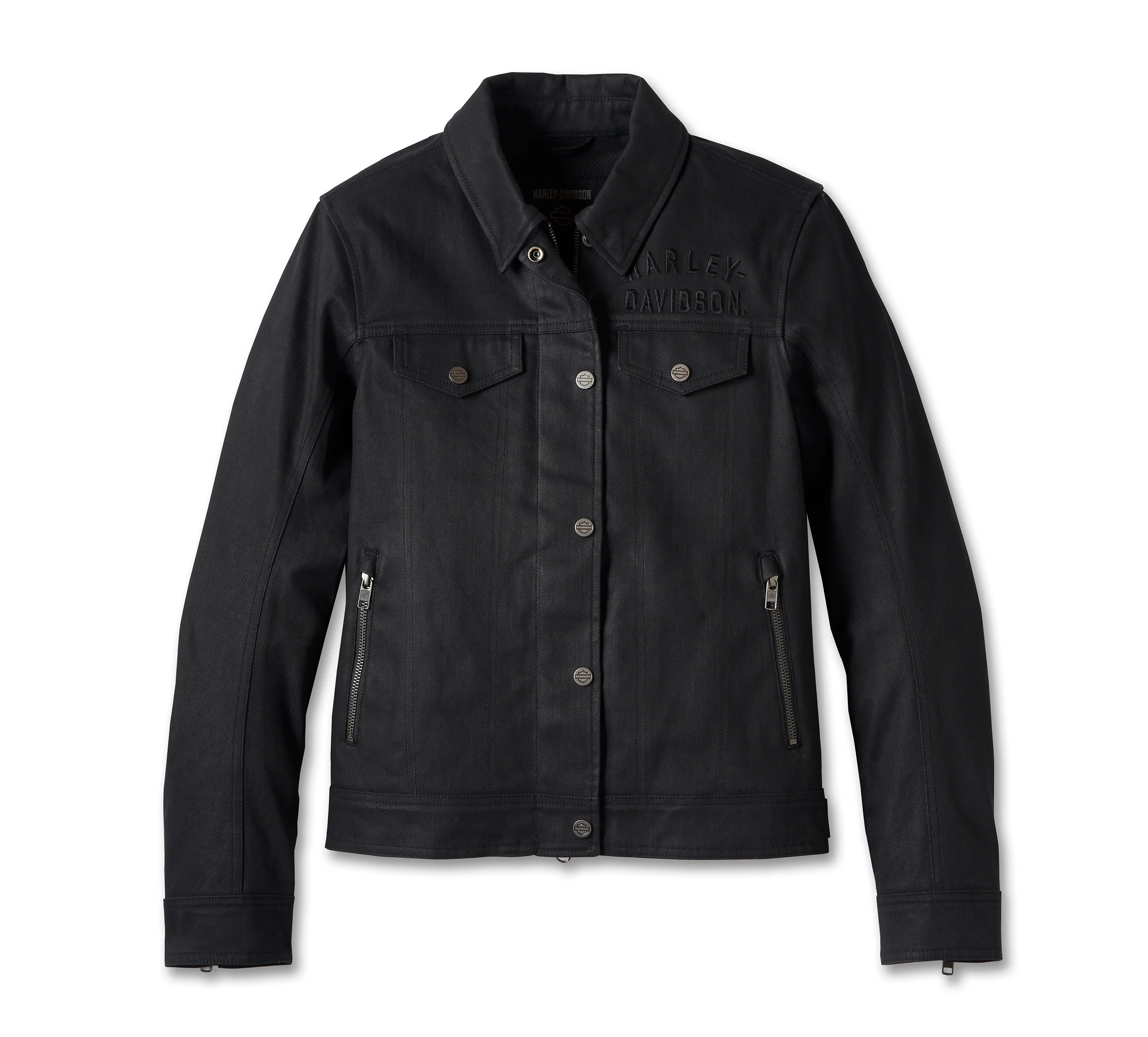 H-D Flex Layering System Trucker Riding Jacket Outer Layer