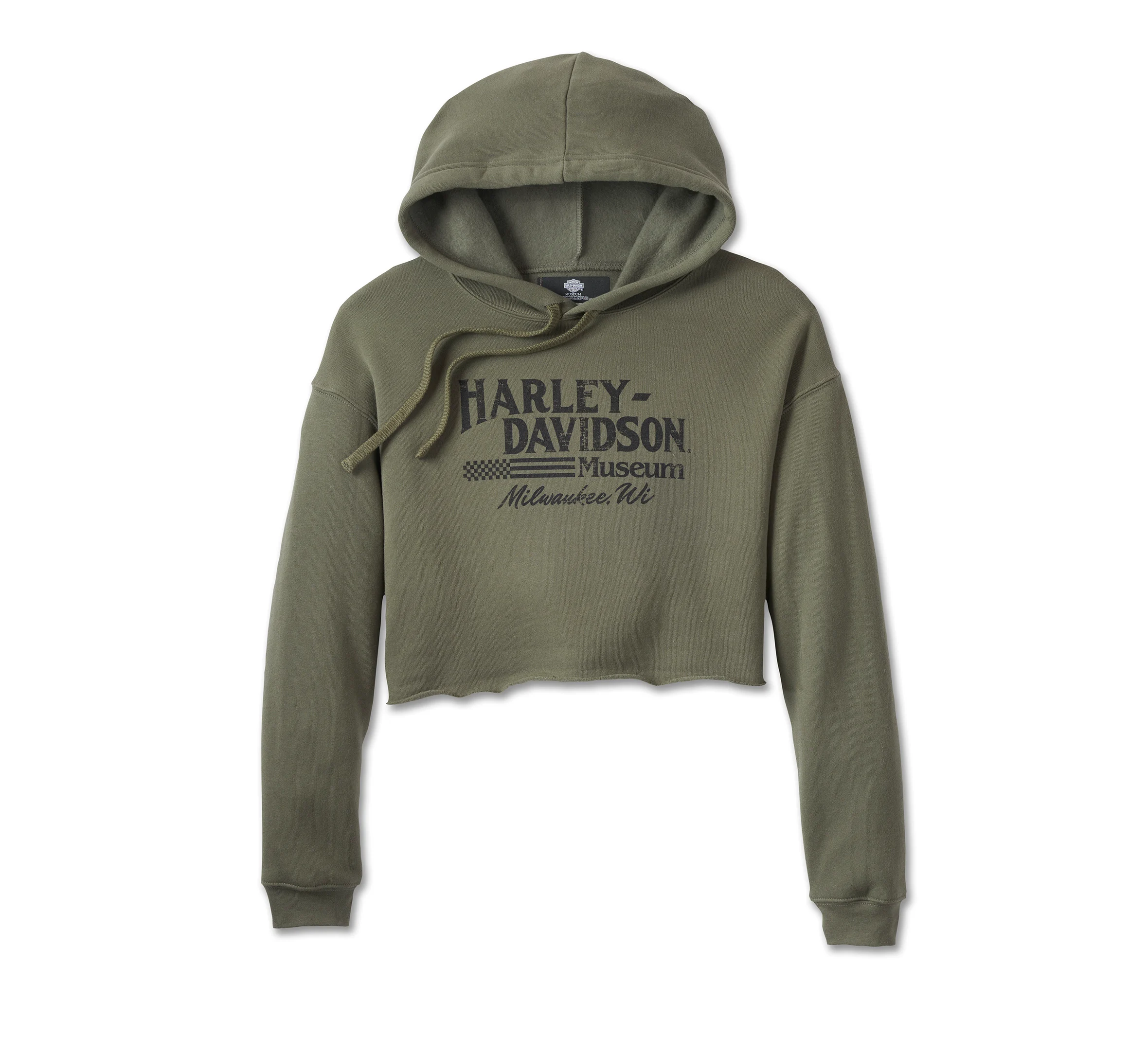 Women's Cropped Fleece Hoodie