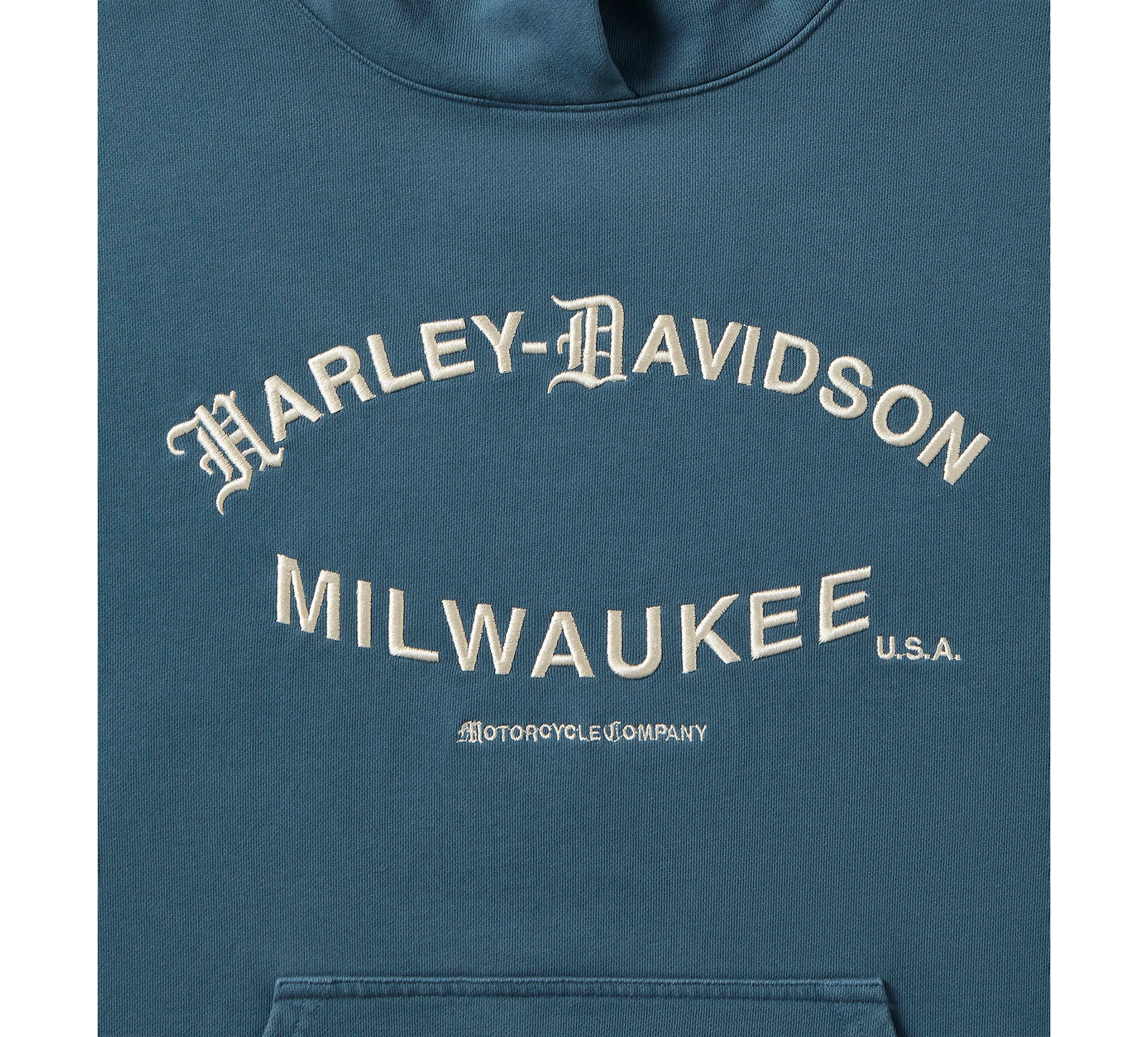 H-D Locals Standard Hoodie Sweatshirt - Bluesteel