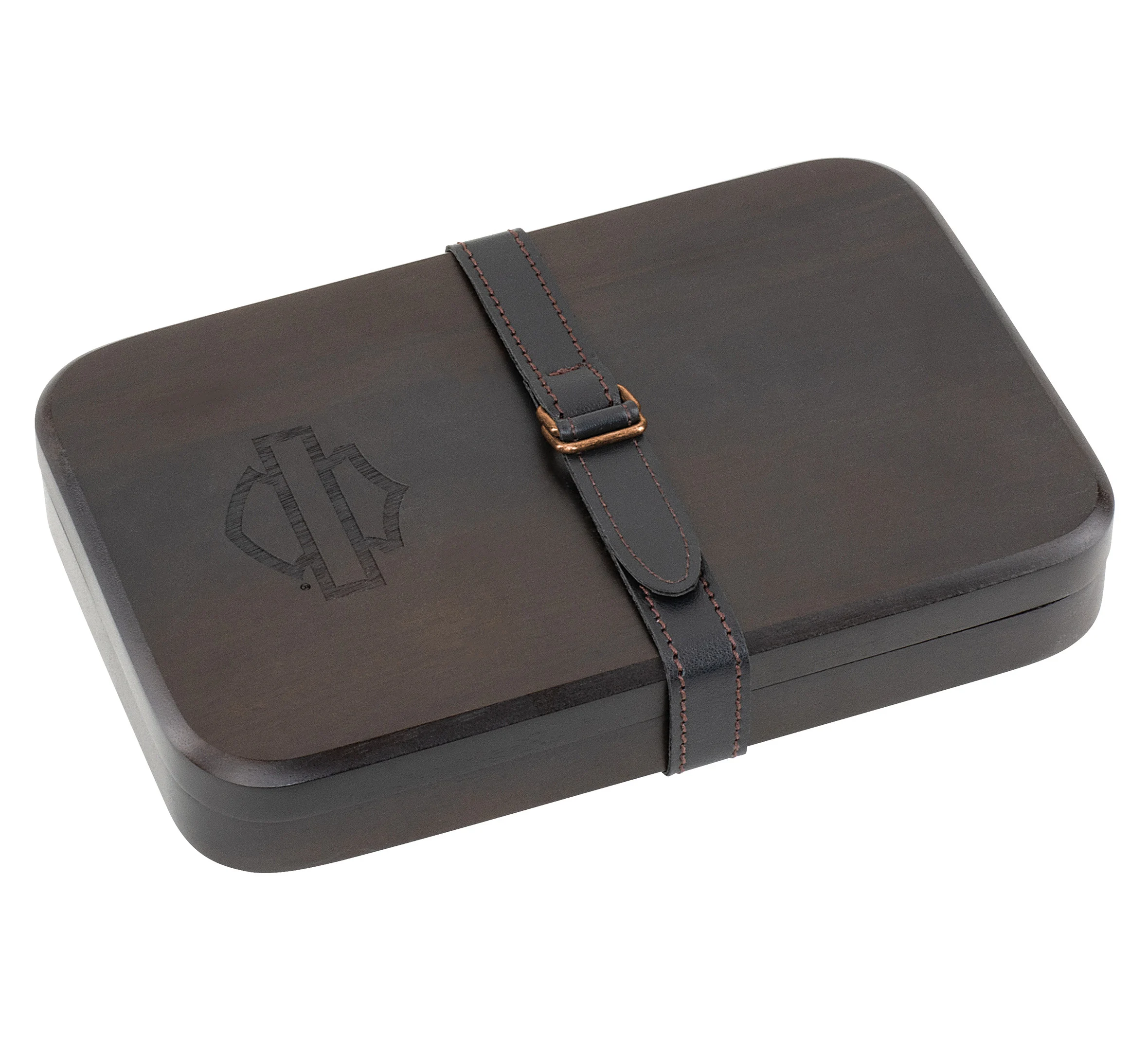 Open Bar & Shield Wood Cutting Board & Knife Set