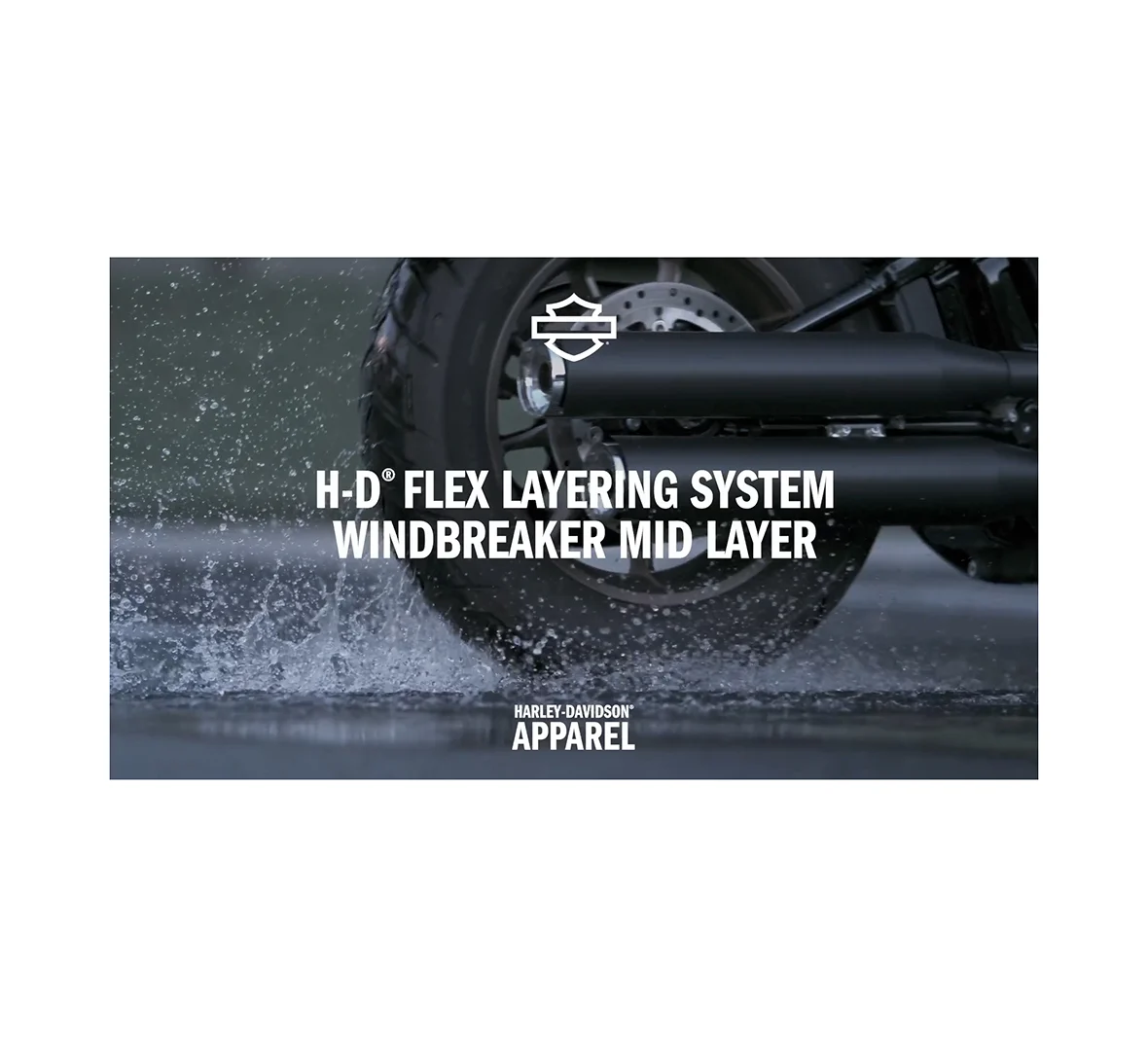 Men's H-D Flex Layering System Hooded Mid Layer