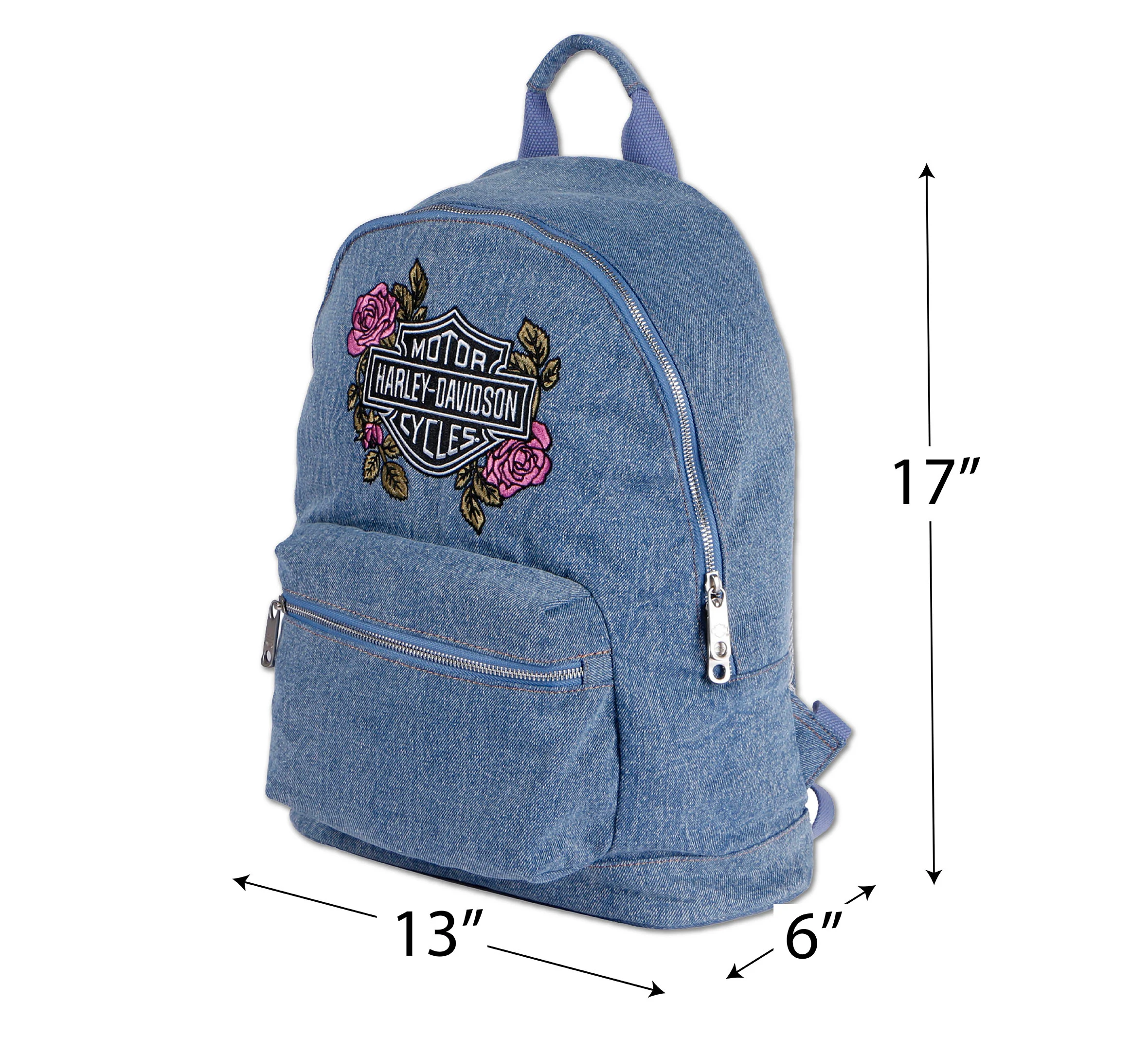Denim Backpack