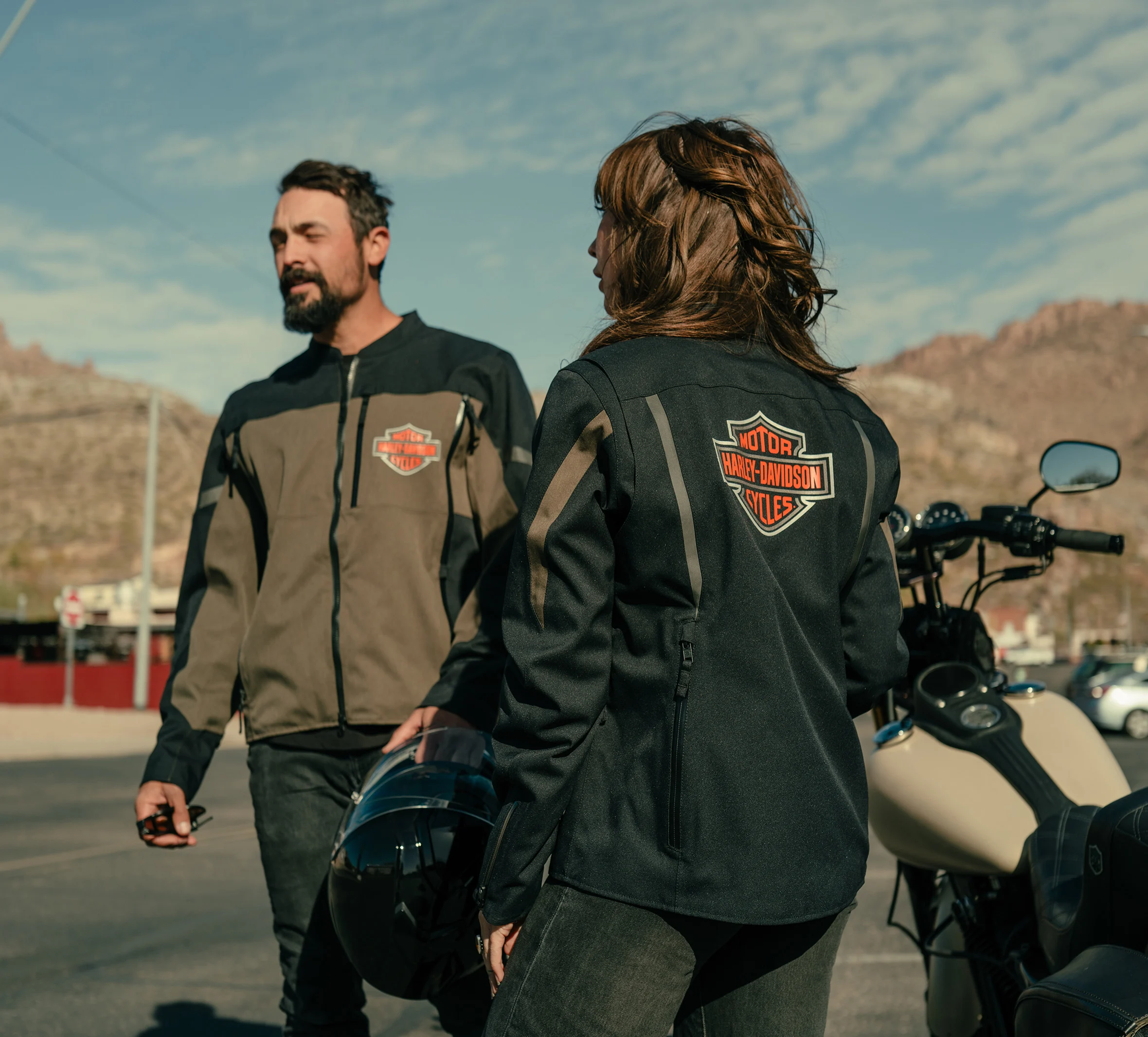 Women's H-D Waterproof Textile Riding Jacket