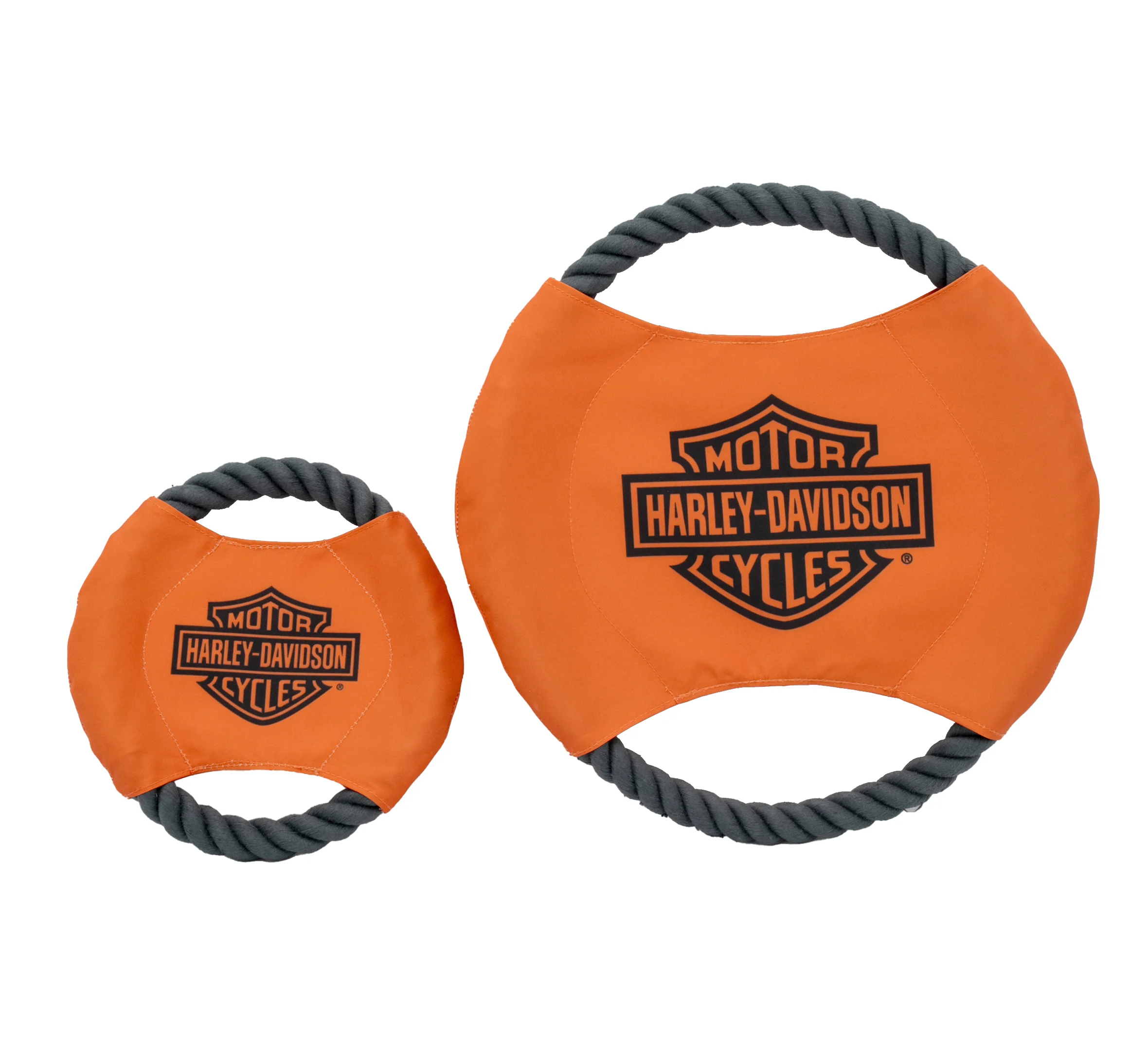 Bar & Shield Pet Rope Disc