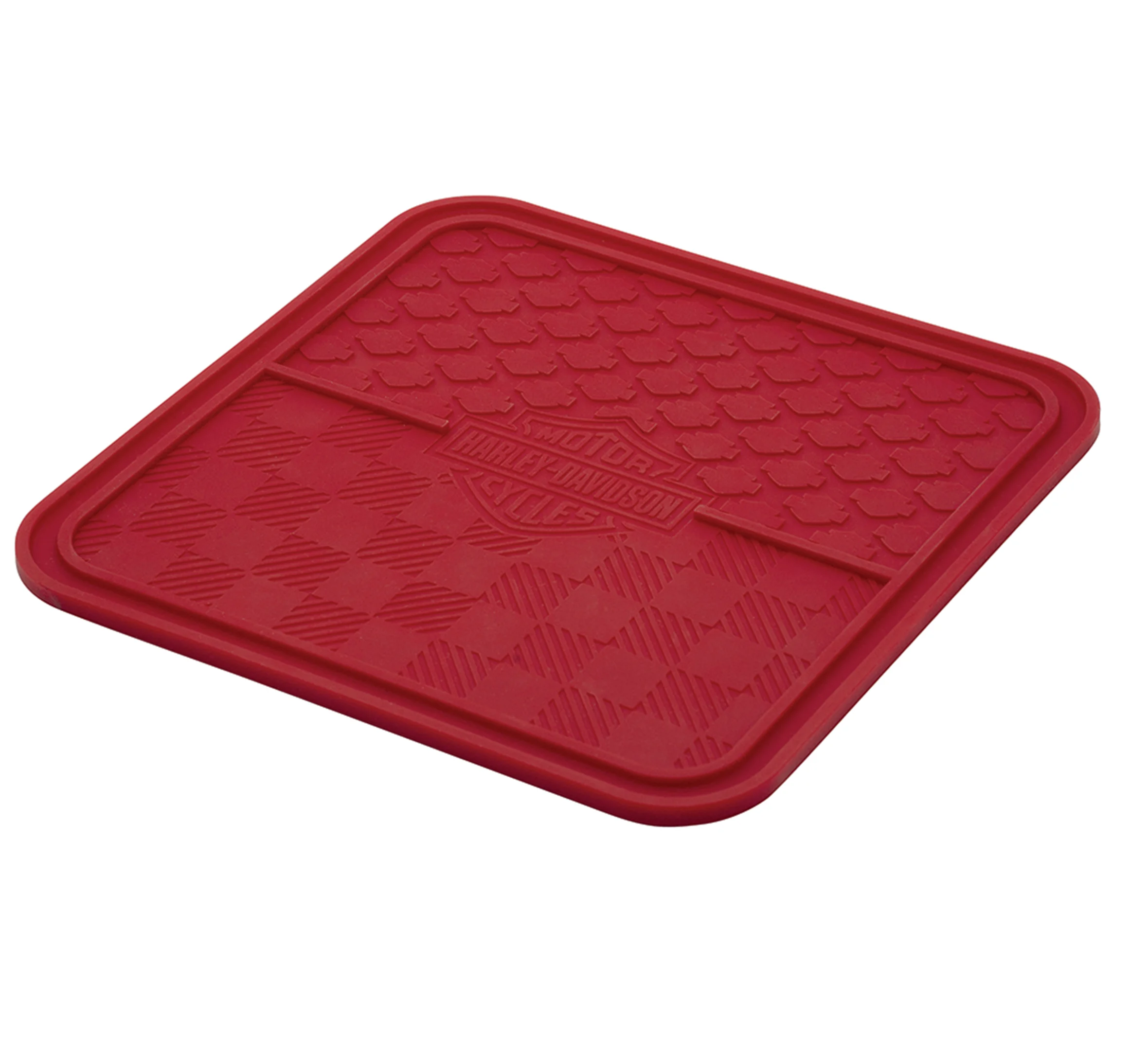 Holiday Plaid Silicone Pet Lick mat