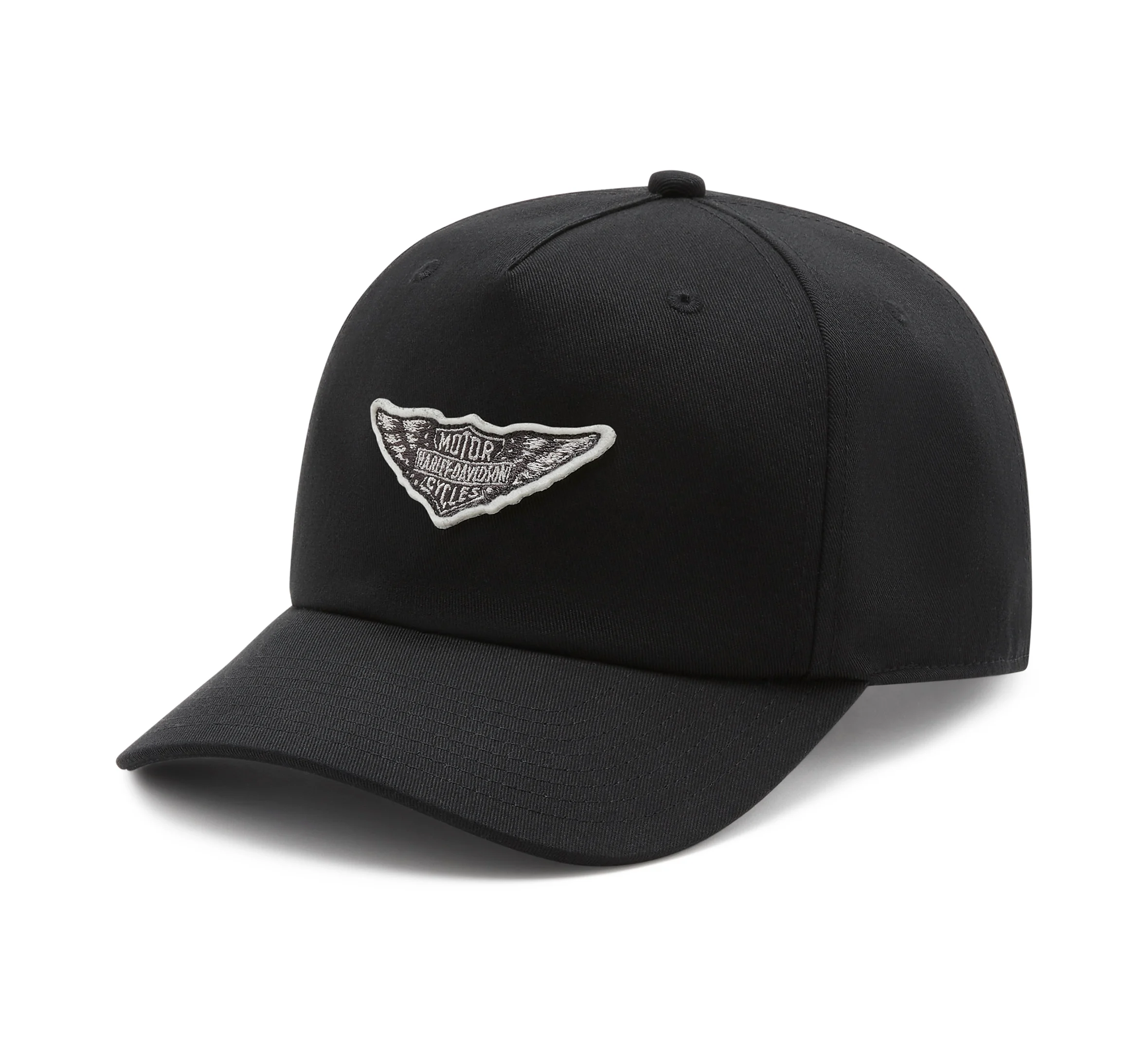 OG Silver Wing Baseball Hat - Jet Black