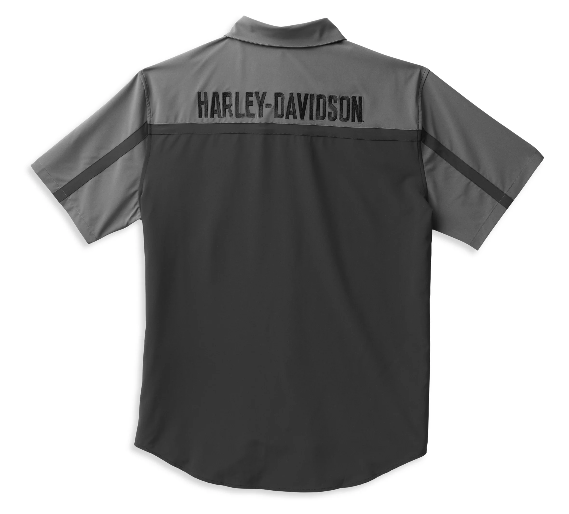 Men's Coolcore Bar & Shield Shirt - Colorblocked - Blackened Pearl