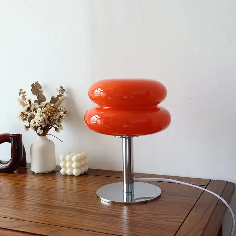 Bl?d Belysning Geometrisk Bordlampe