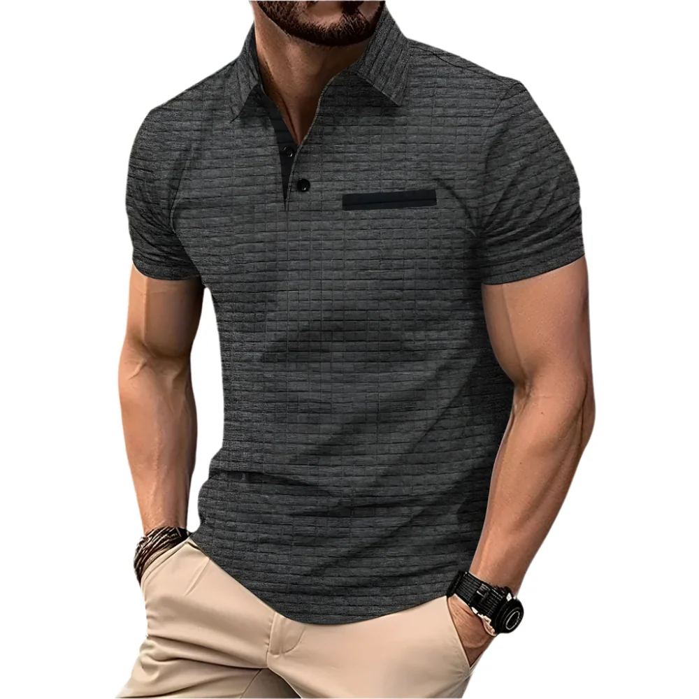 Klassisk Andbar Poloshirt til M?nd