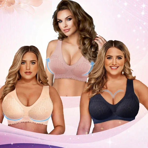 🔥LAST DAY Limited Sale Buy 1 Get 3 Packs🔥Sexy Push Up Wireless Bras-Free Shipping Today