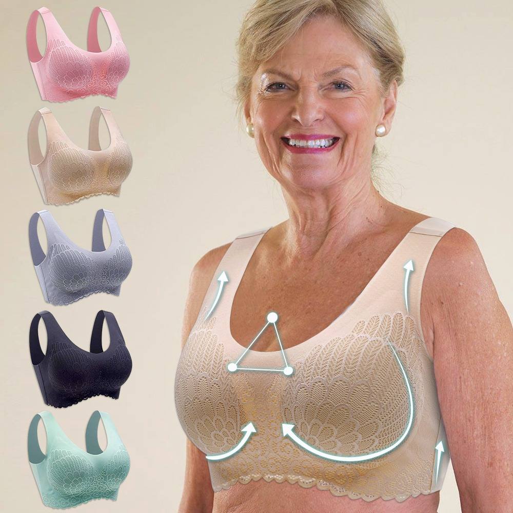 🔥LAST DAY Limited Sale Buy 1 Get 3 Packs🔥Sexy Push Up Wireless Bras-Free Shipping Today