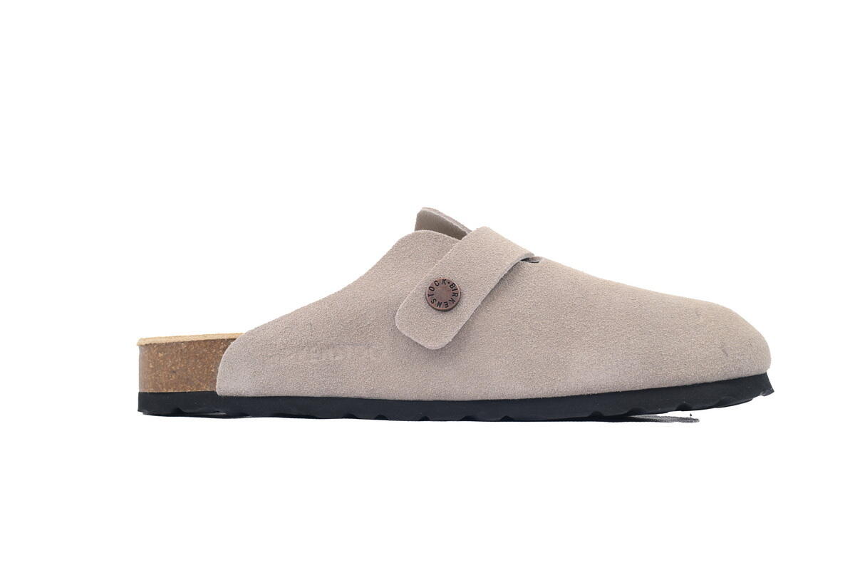 Birkenstock Boston Soft Footbed Grey Reps