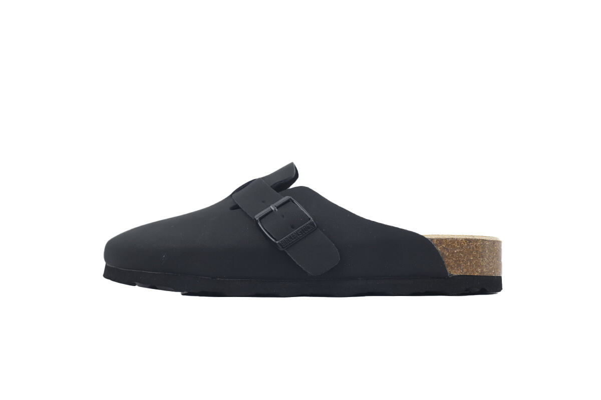 Birkenstock Boston Soft Footbed Black Oil Surface Reps