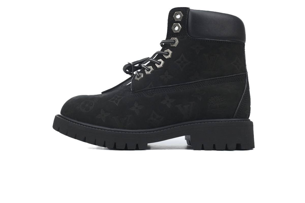 LOUIS VUITTON x Timberland 6-In Ankle Boot Black Reps