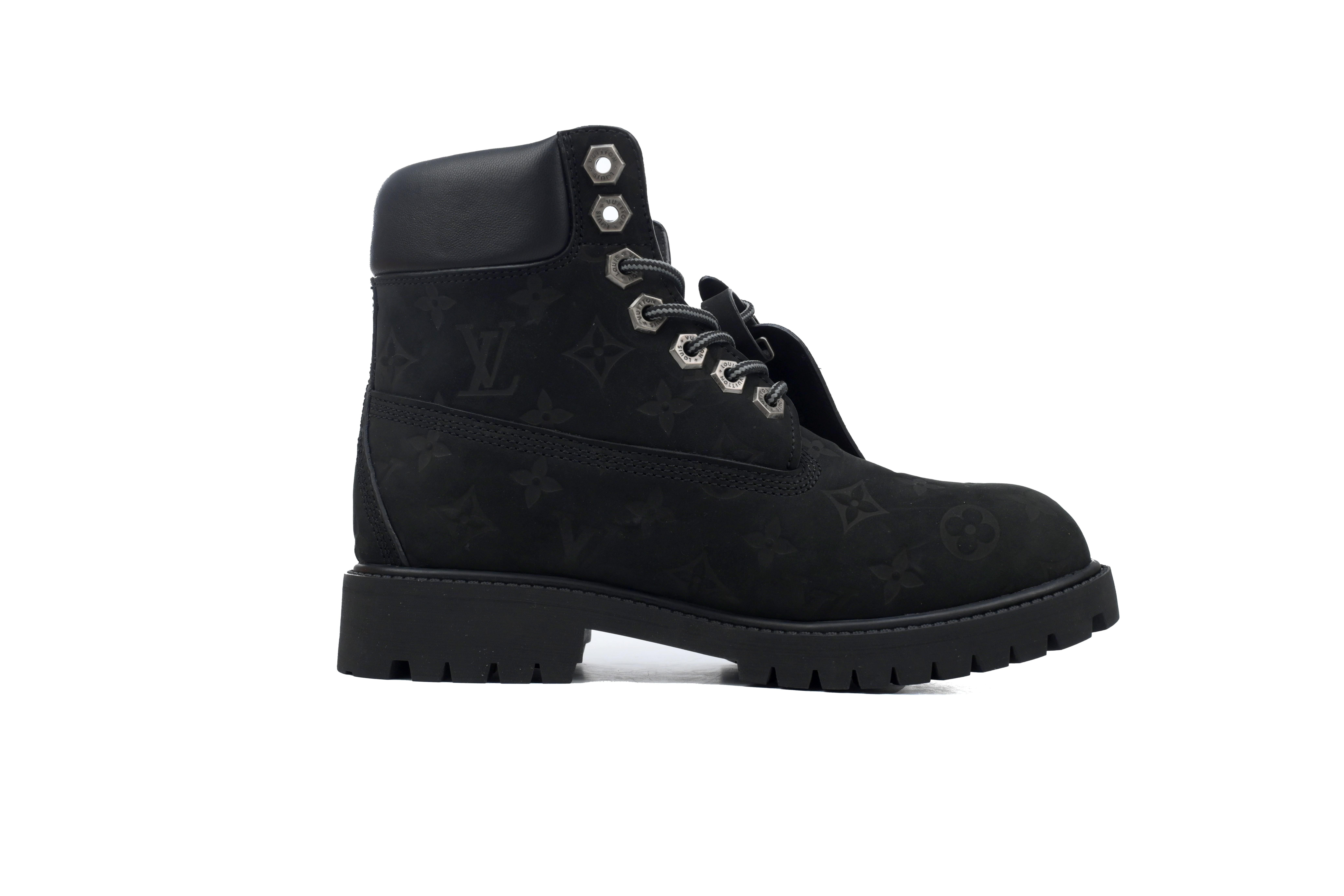 LOUIS VUITTON x Timberland 6-In Ankle Boot Black Reps