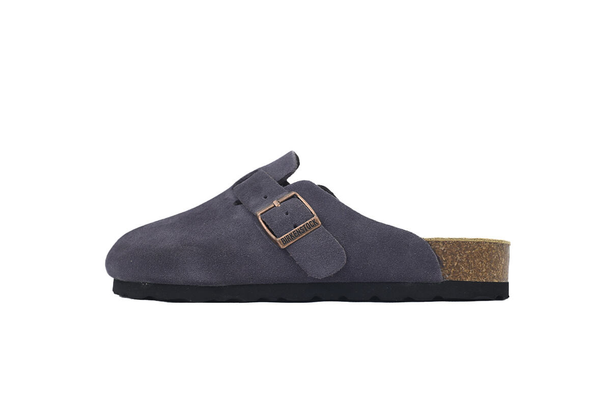 Birkenstock Boston Soft Footbed Ash Blue Reps