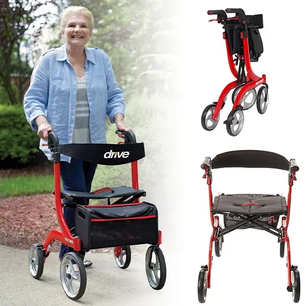 💥 💝QVC Last day for clearance 💥 --Medical Foldable Lightweight Rollator