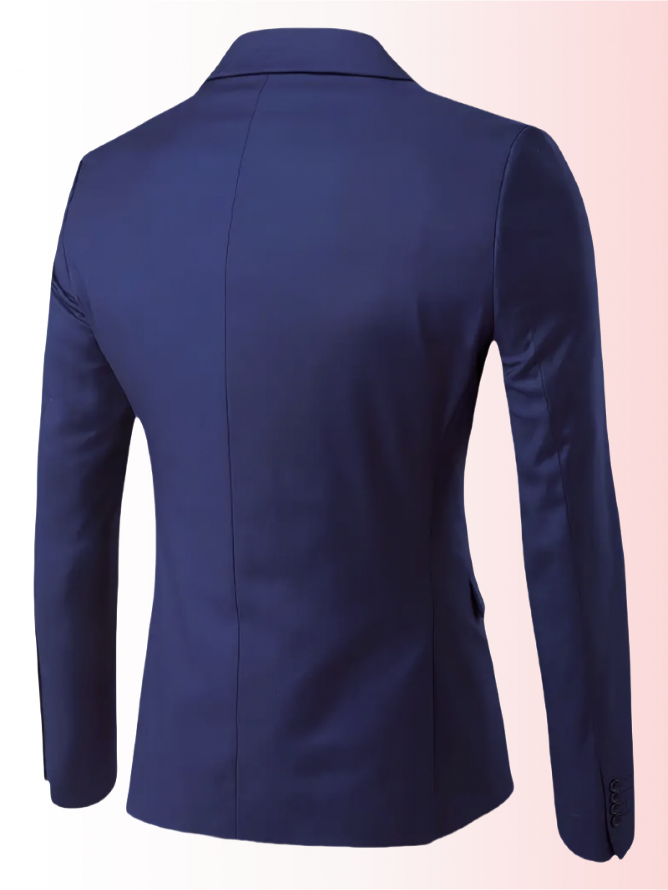 Men'S Slim-Fit Business Casual Blazer - Lightweight Notch Lapel Long Sleeve Jacket with Pockets
