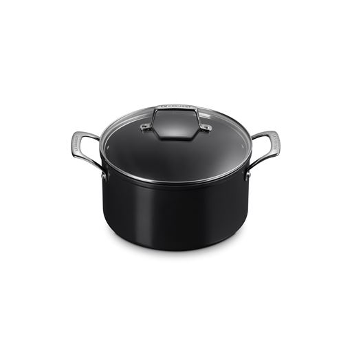 Le Creuset  Essential Non-Stick Ceramic Gryde, Black, 6 L
