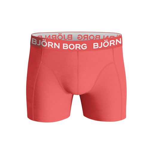 Björn Borg  3-pak Underbukser, Coral/Sort, M