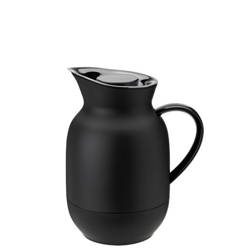 Stelton  Amphora Termokande, Soft Black, 1 L