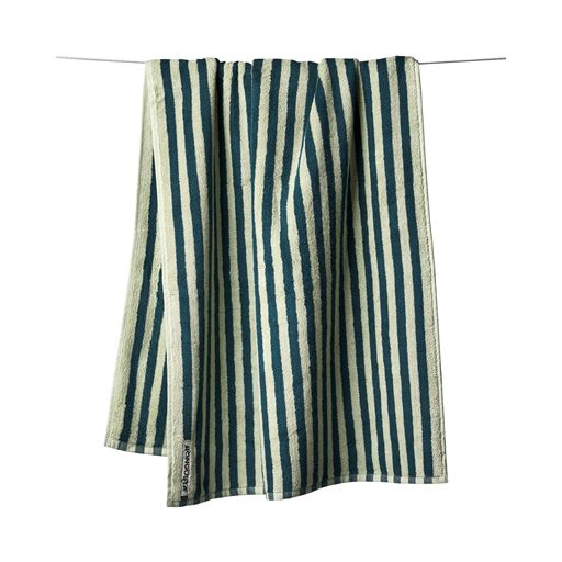 Bongusta  Naram Håndklæde, Sea Foam & Deep Teal, 70x140 cm
