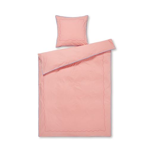 Juna  X KimPop Lollipop Sengetøj, Soft Pink, 140x220 cm